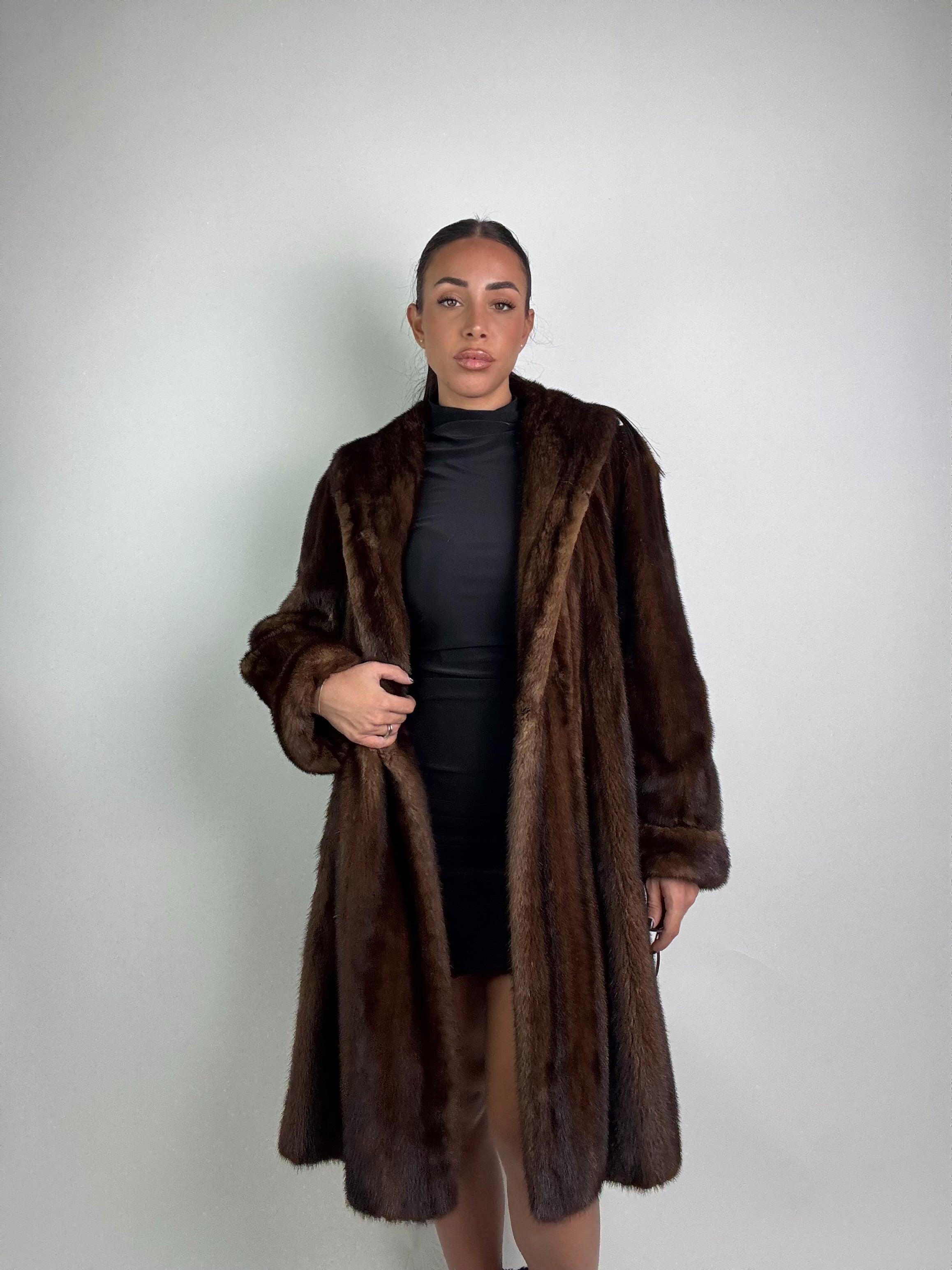 Cappotto in visone N363