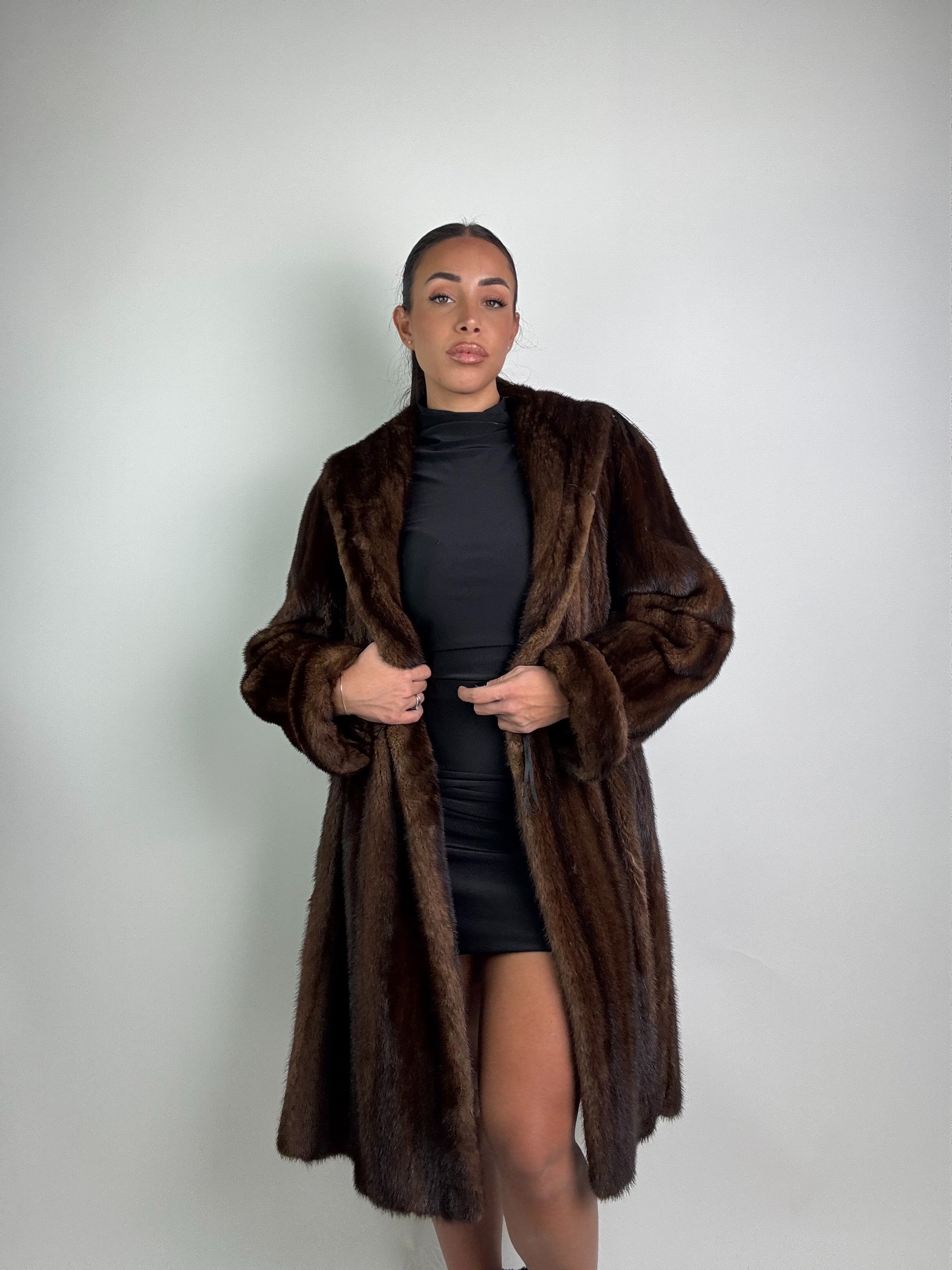 Cappotto in visone N363