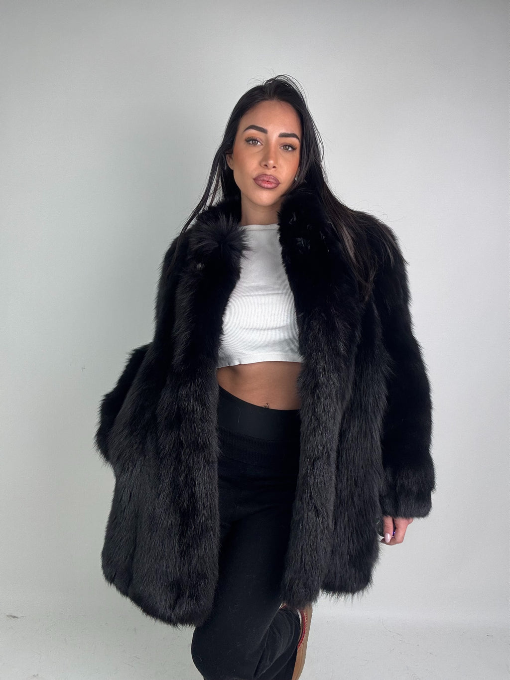 Mink Bomber Jacket