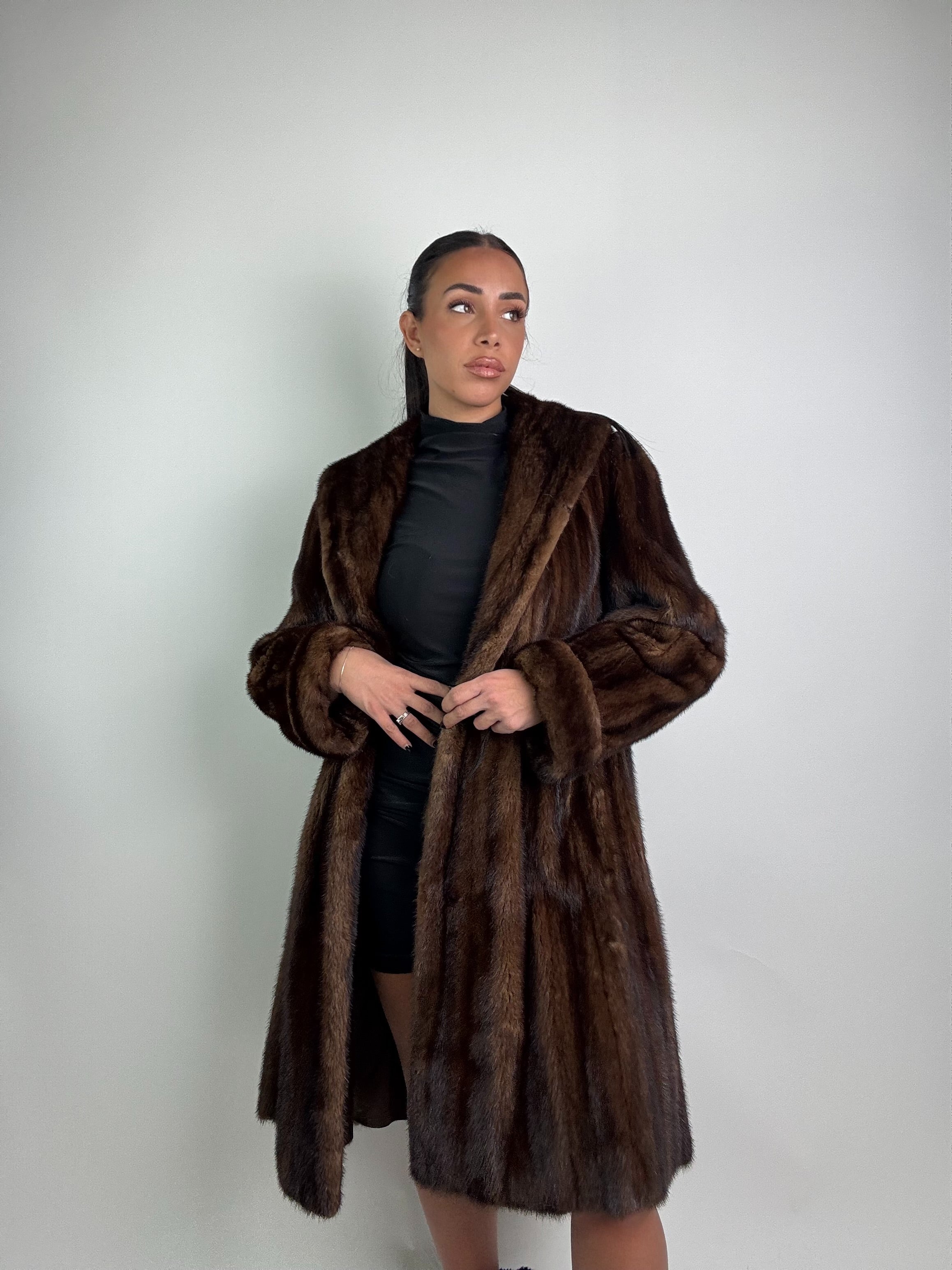 Cappotto in visone N363