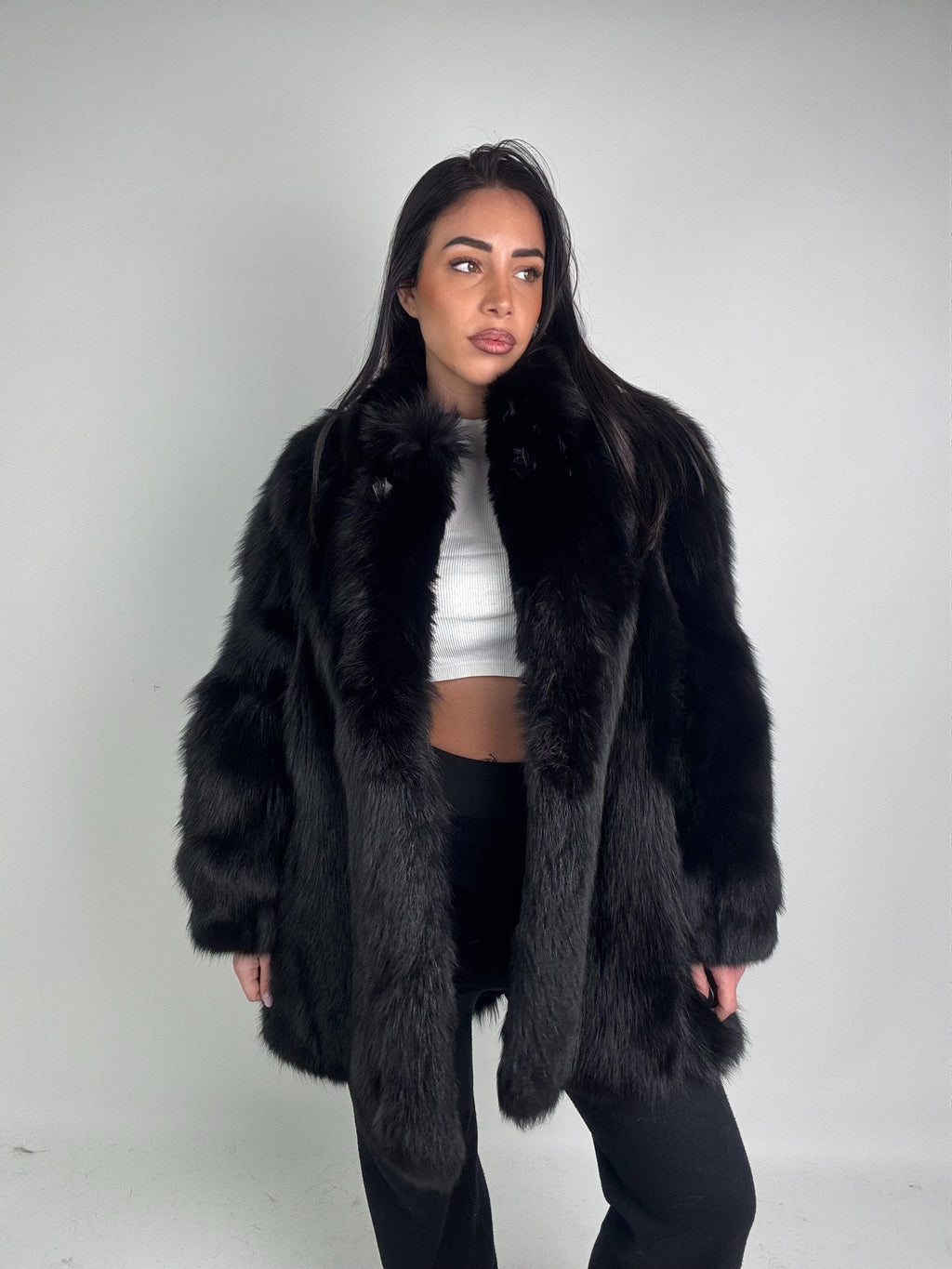 Mink Bomber Jacket