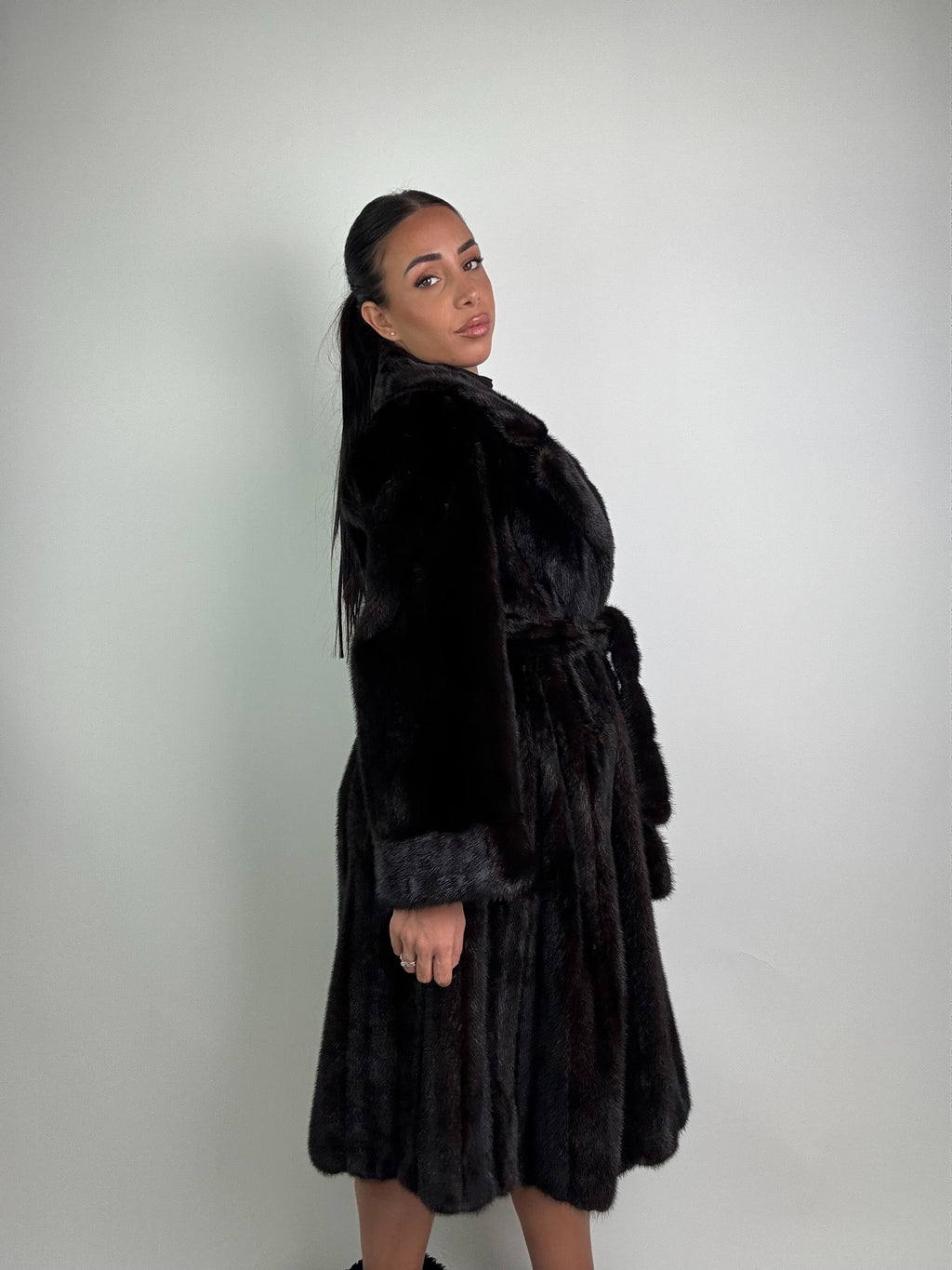 Cappotto in visone N364