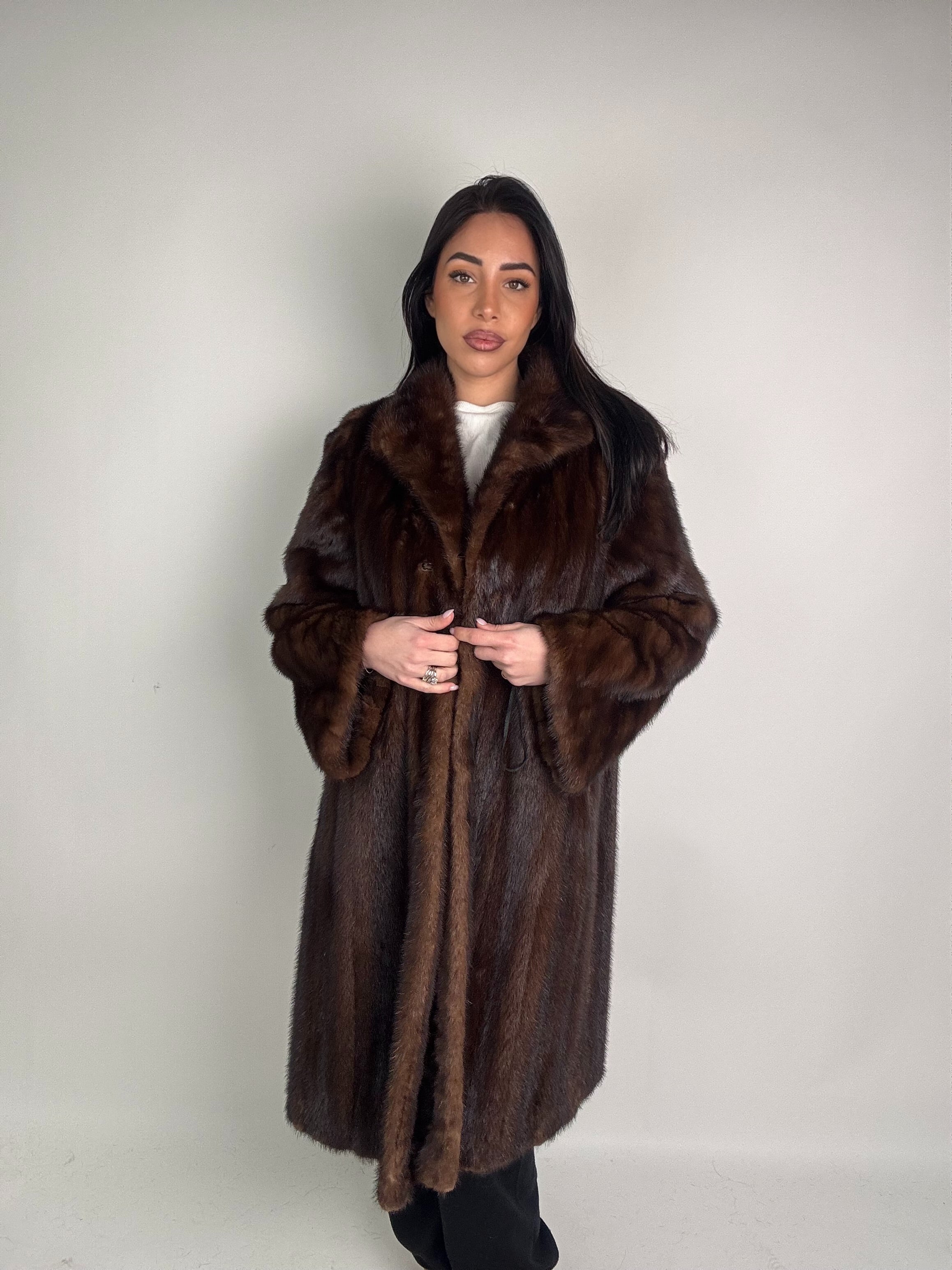 Cappotto in visone N595