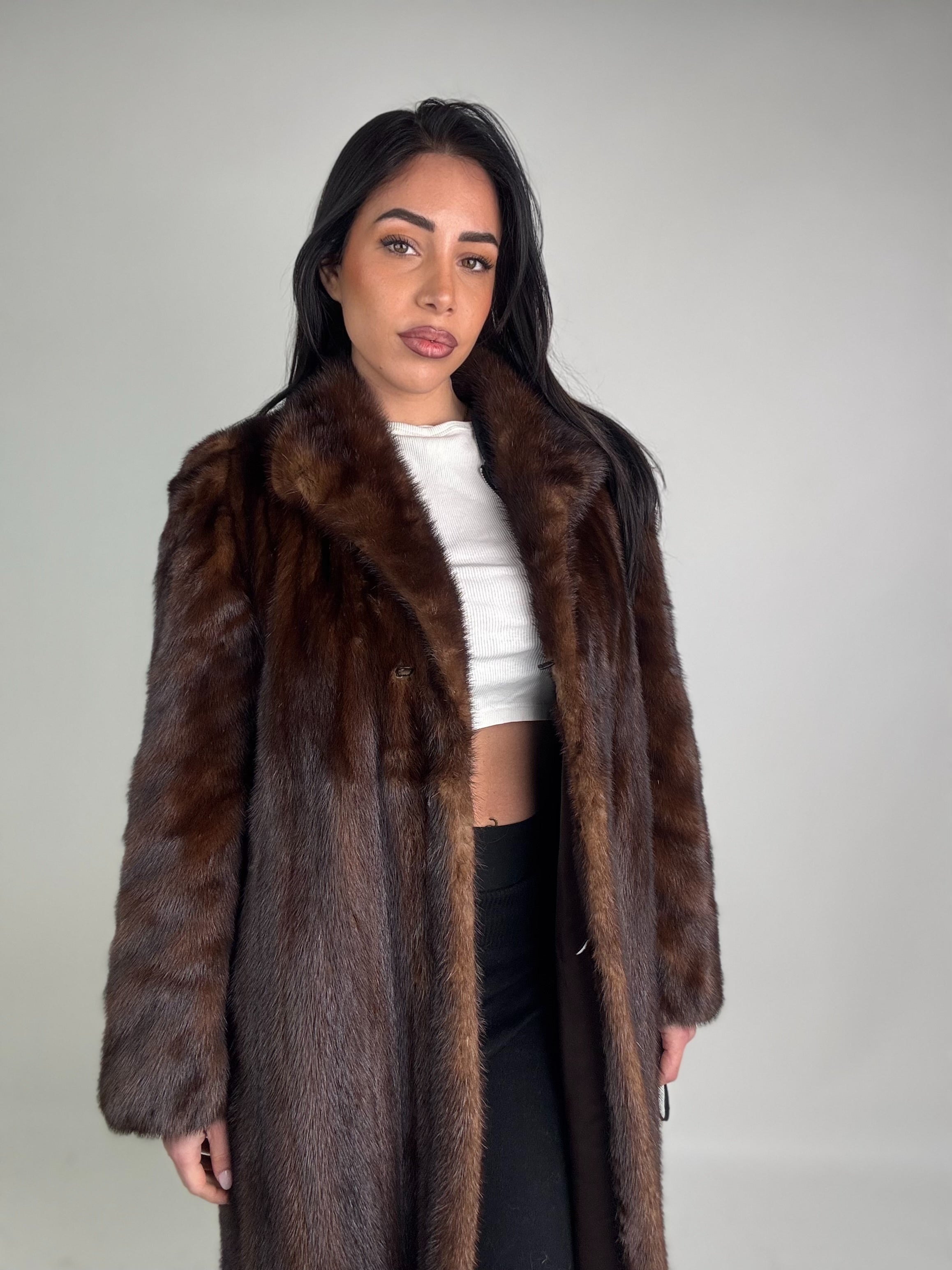 Cappotto in visone N595