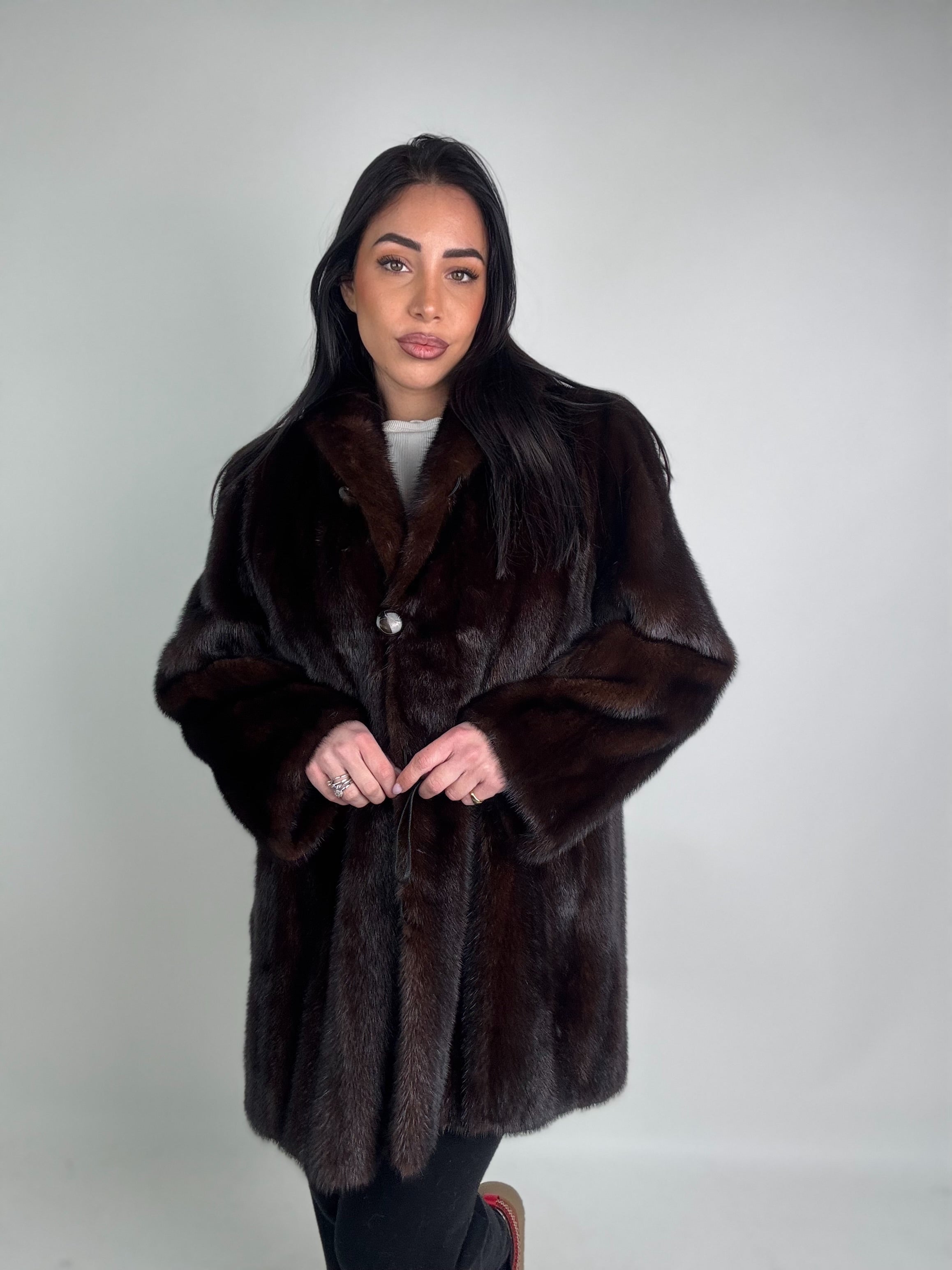 Giacca in visone N423