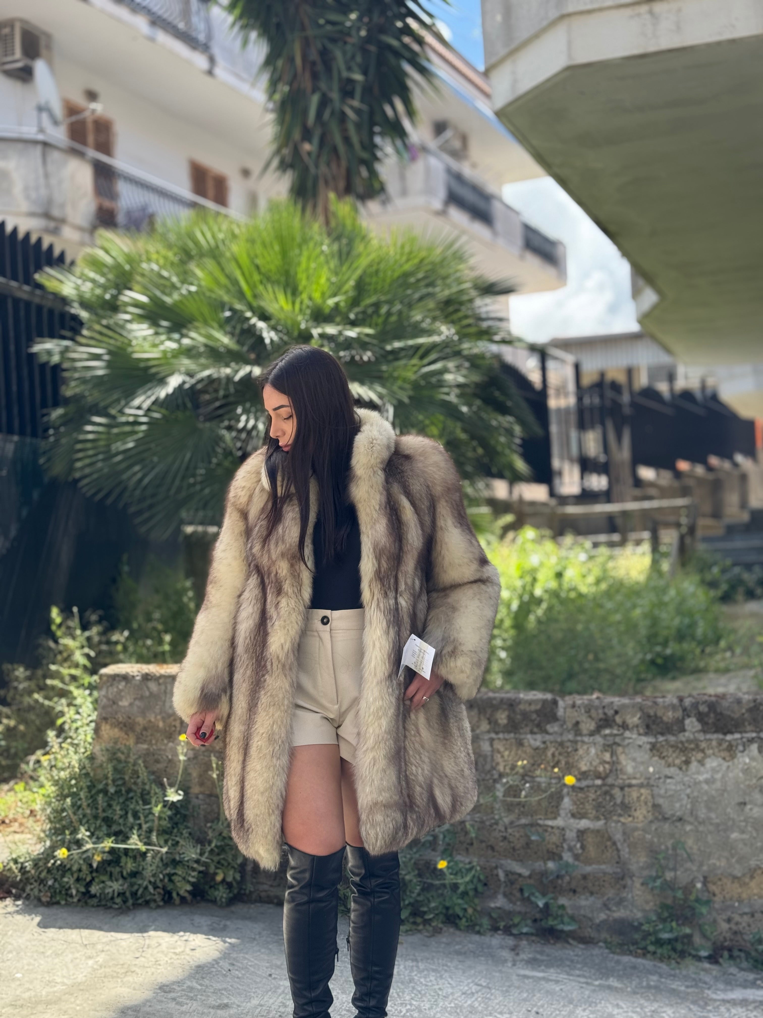 Giacca in volpe della groenlandia