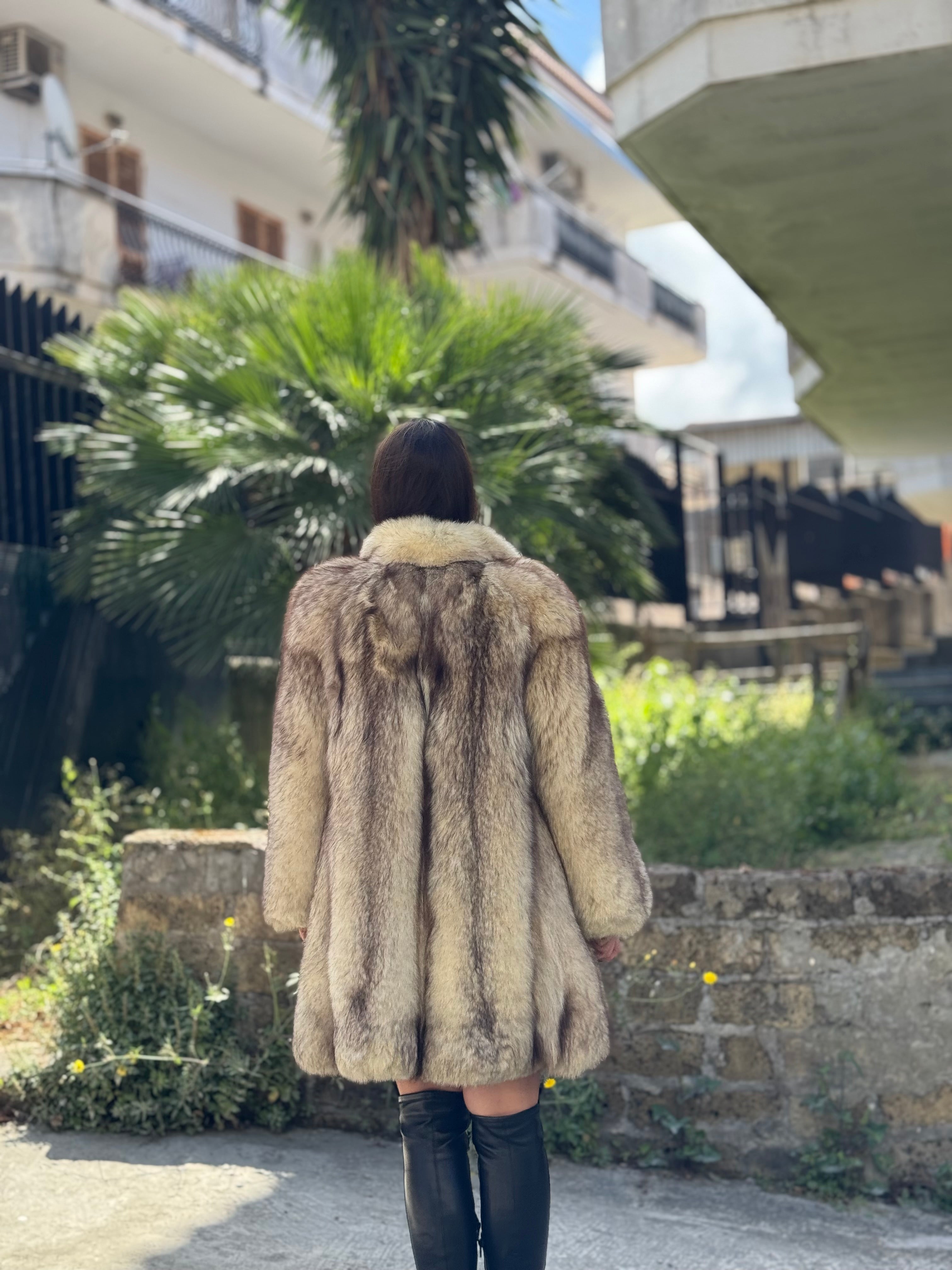 Giacca in volpe della groenlandia