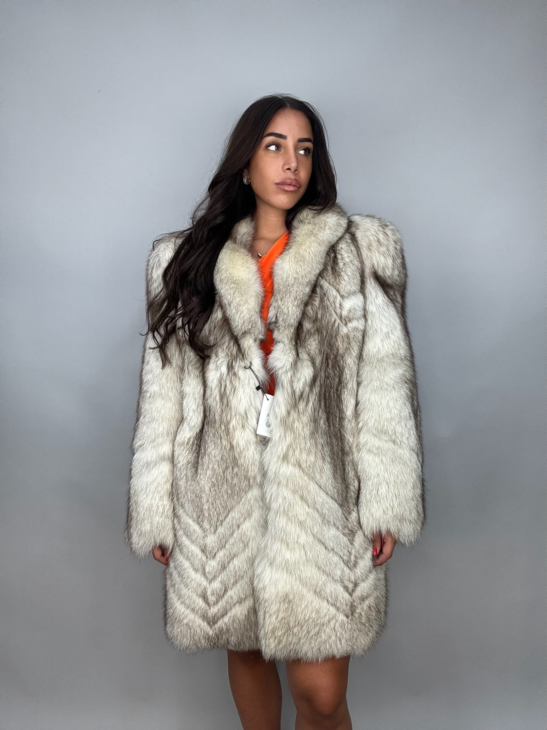 Giacca in volpe della groenlandia