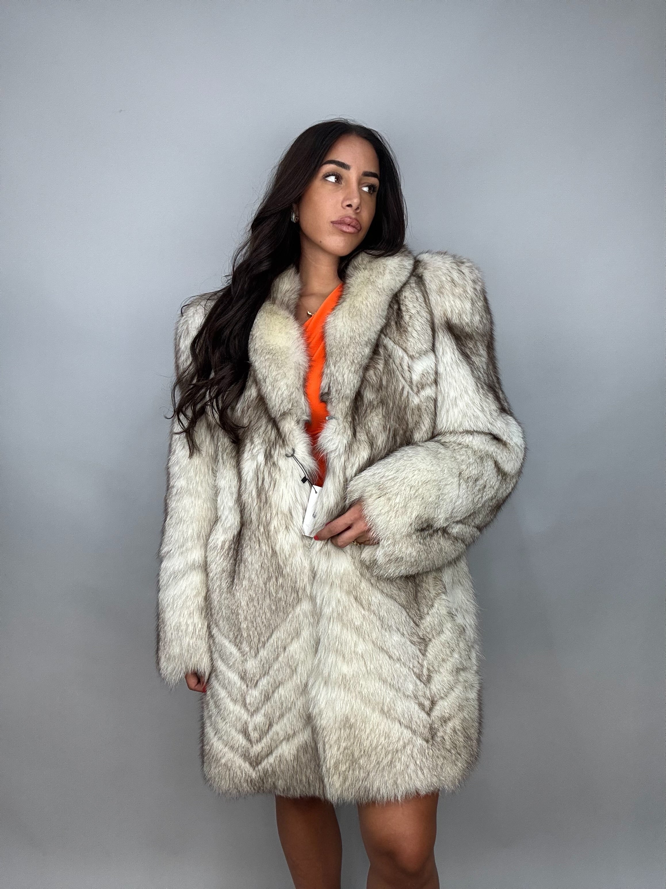 Giacca in volpe della groenlandia