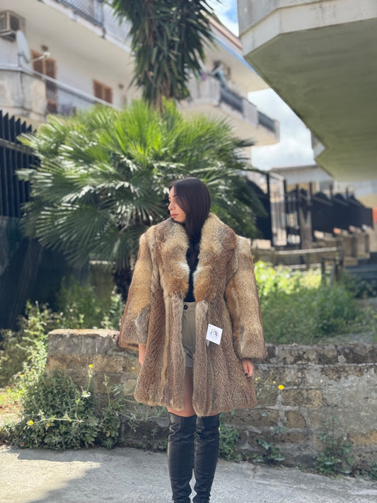 Giacca in volpe rossa