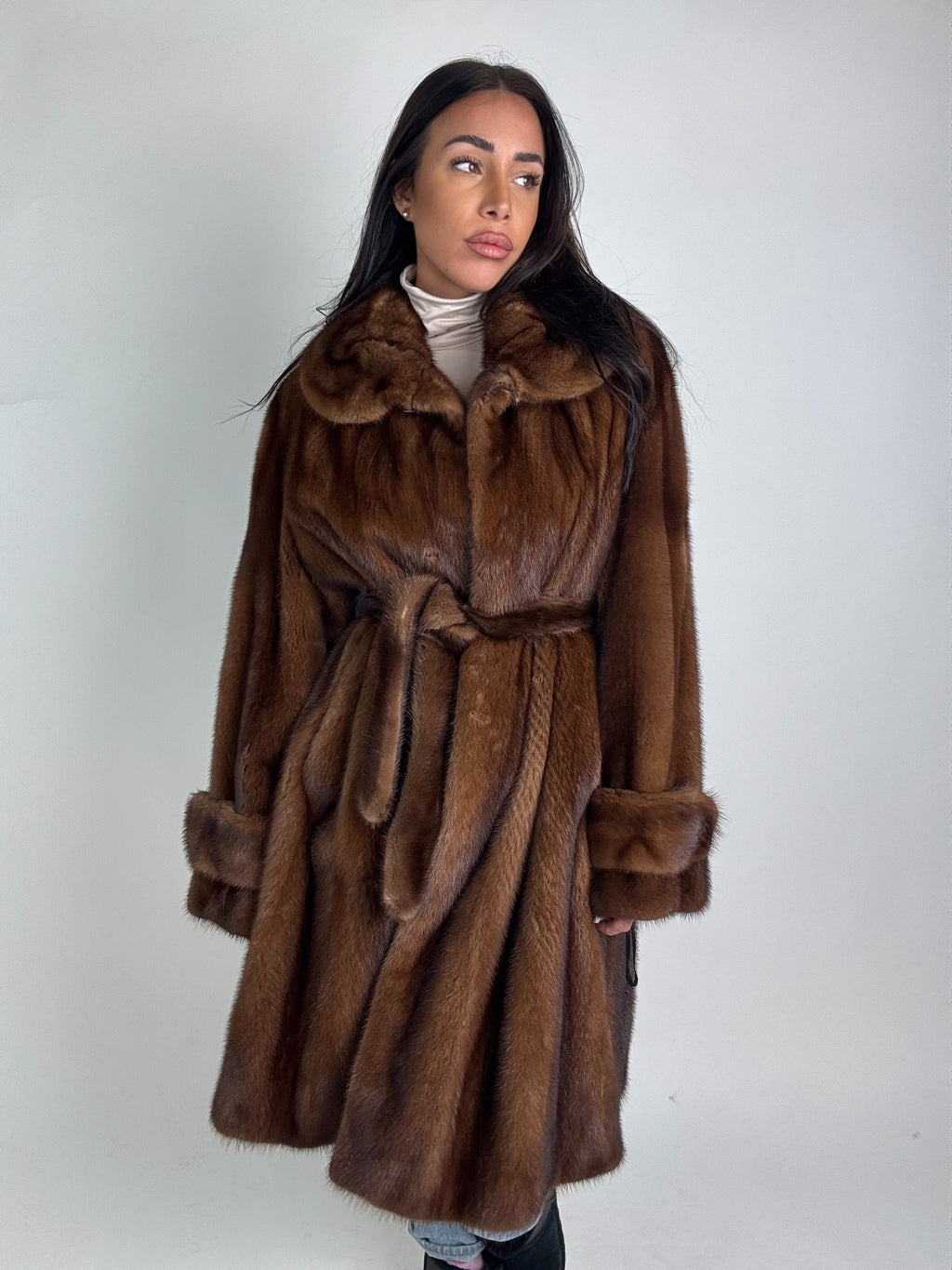 Cappotto in visone N422