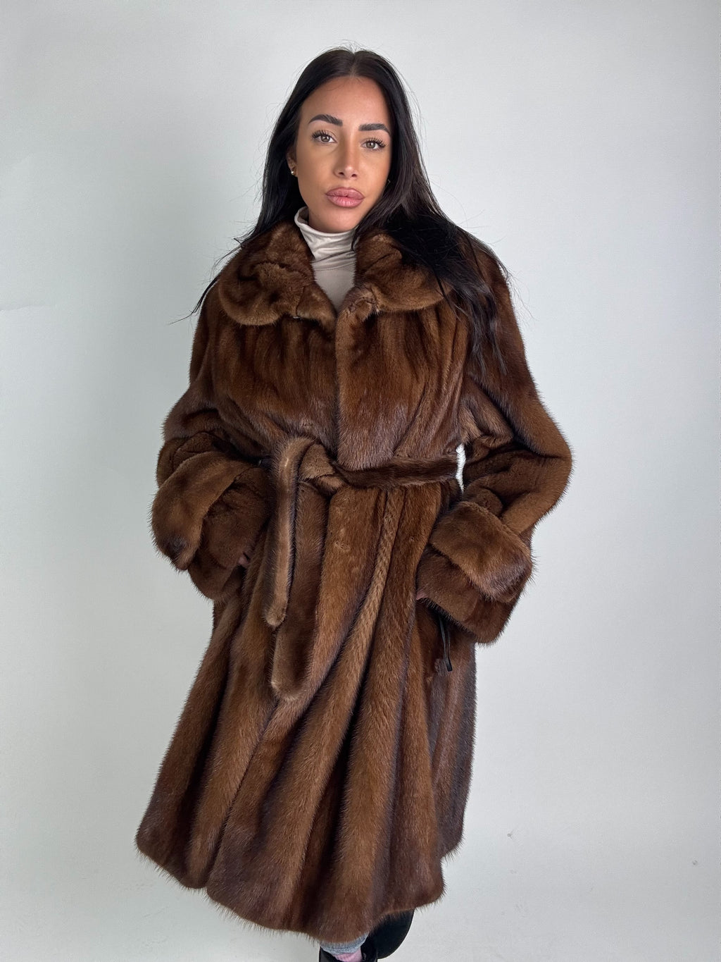 Cappotto in visone N422