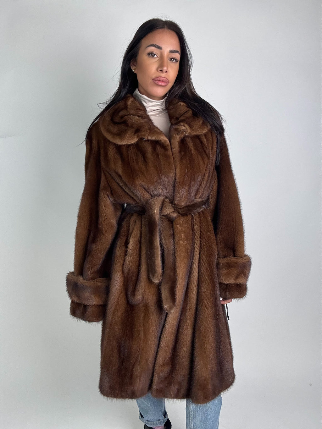 Cappotto in visone N422