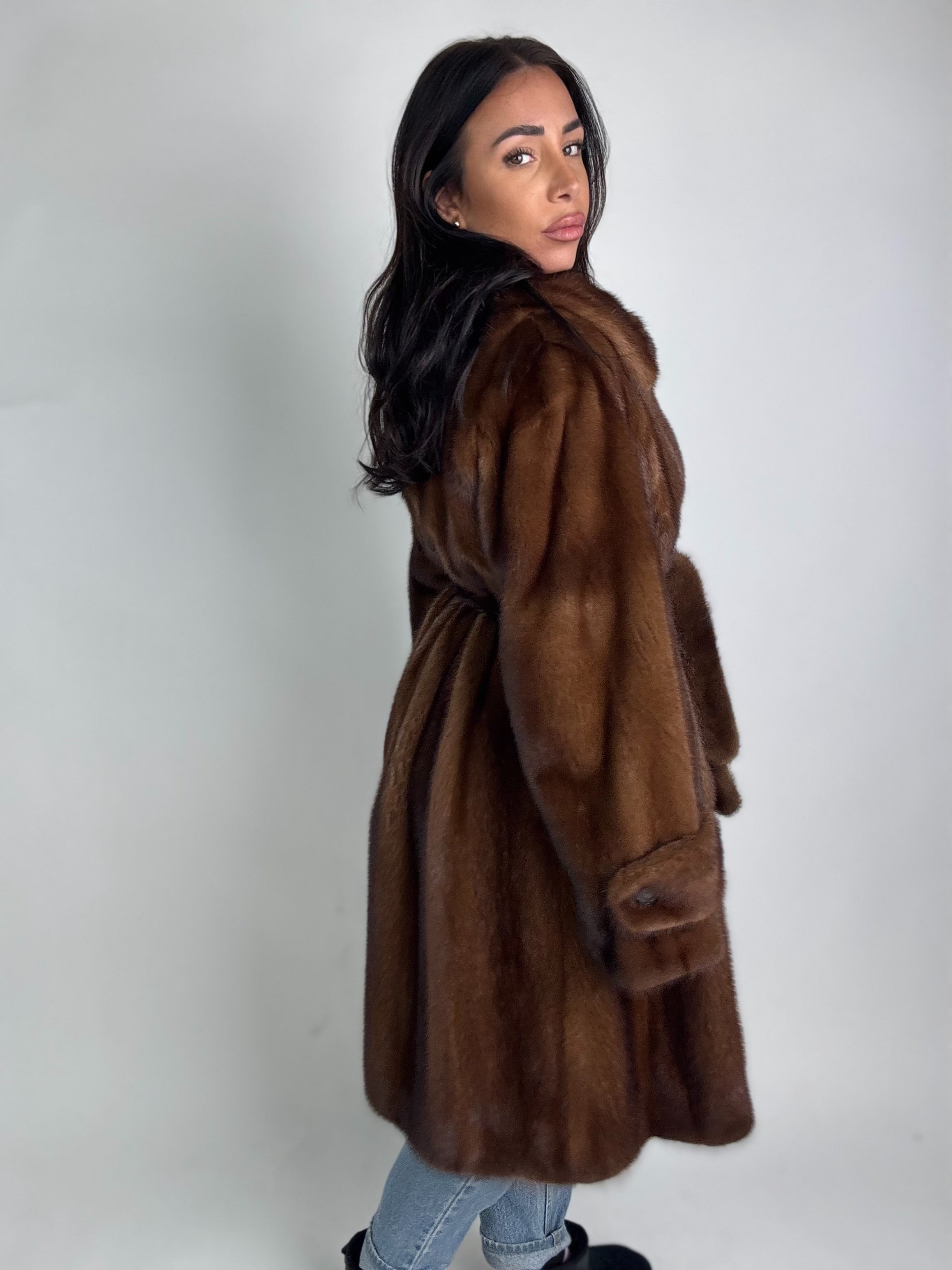 Cappotto in visone N422