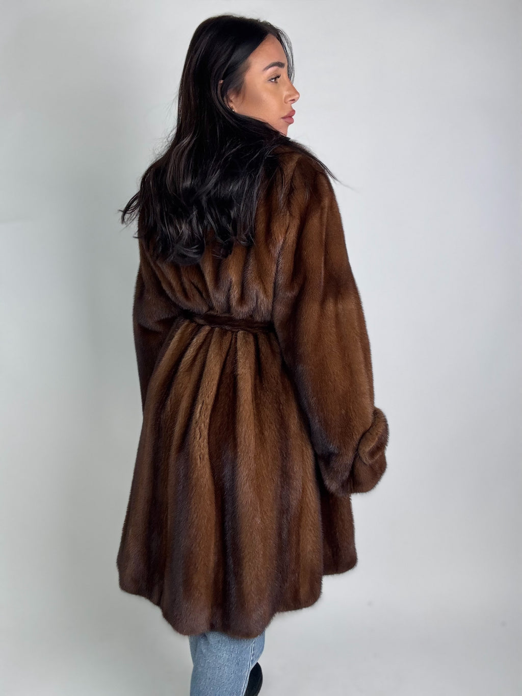 Cappotto in visone N422