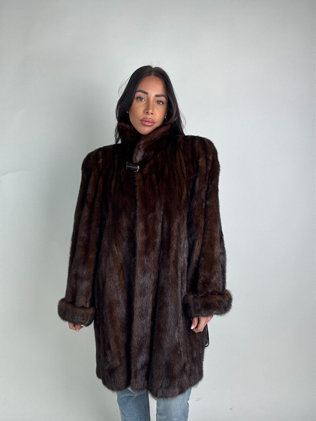 Cappotto in visone N423