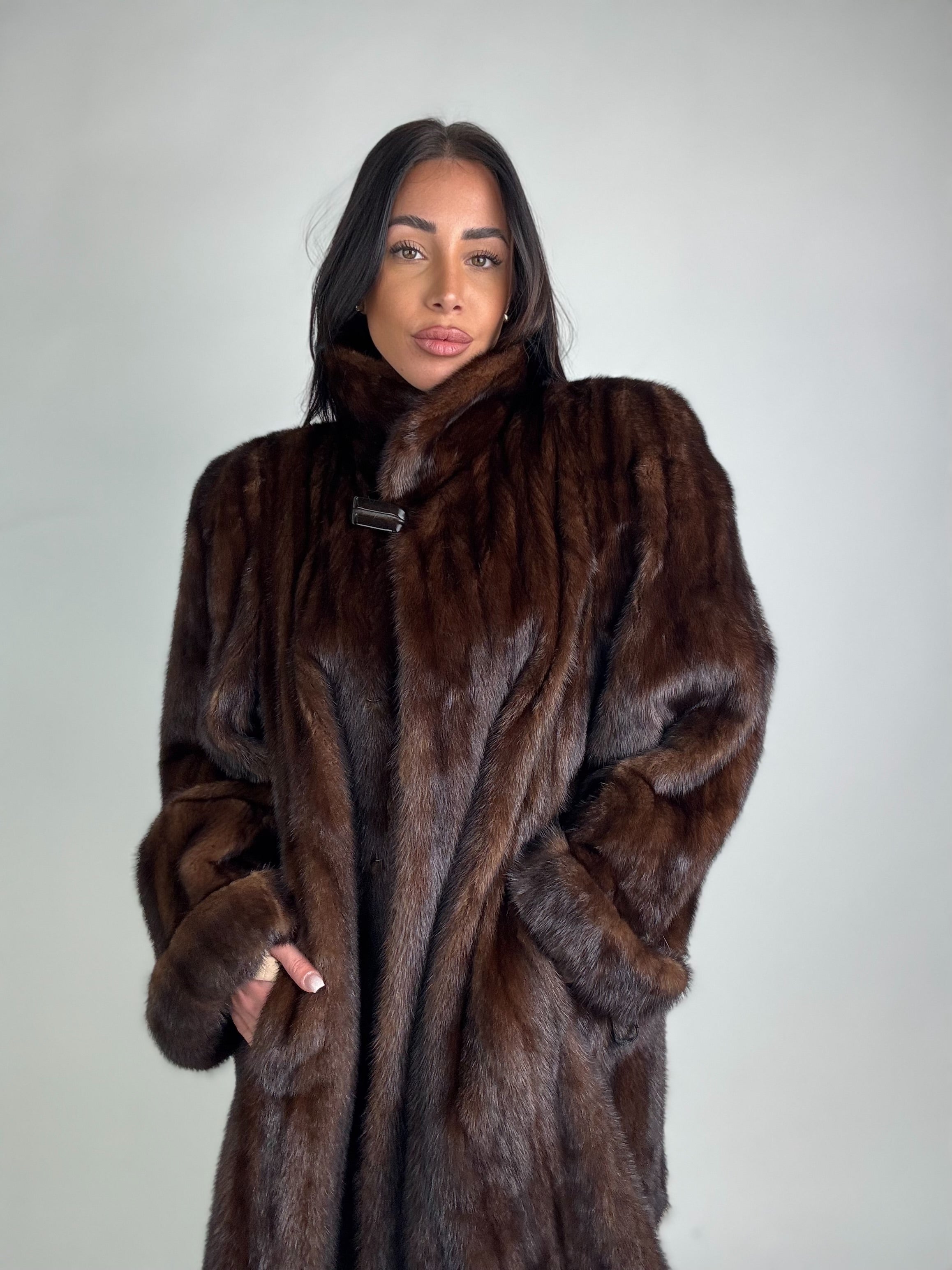 Cappotto in visone N423