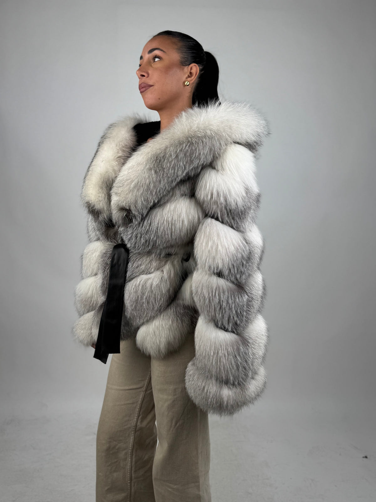 Mink Bomber Jacket