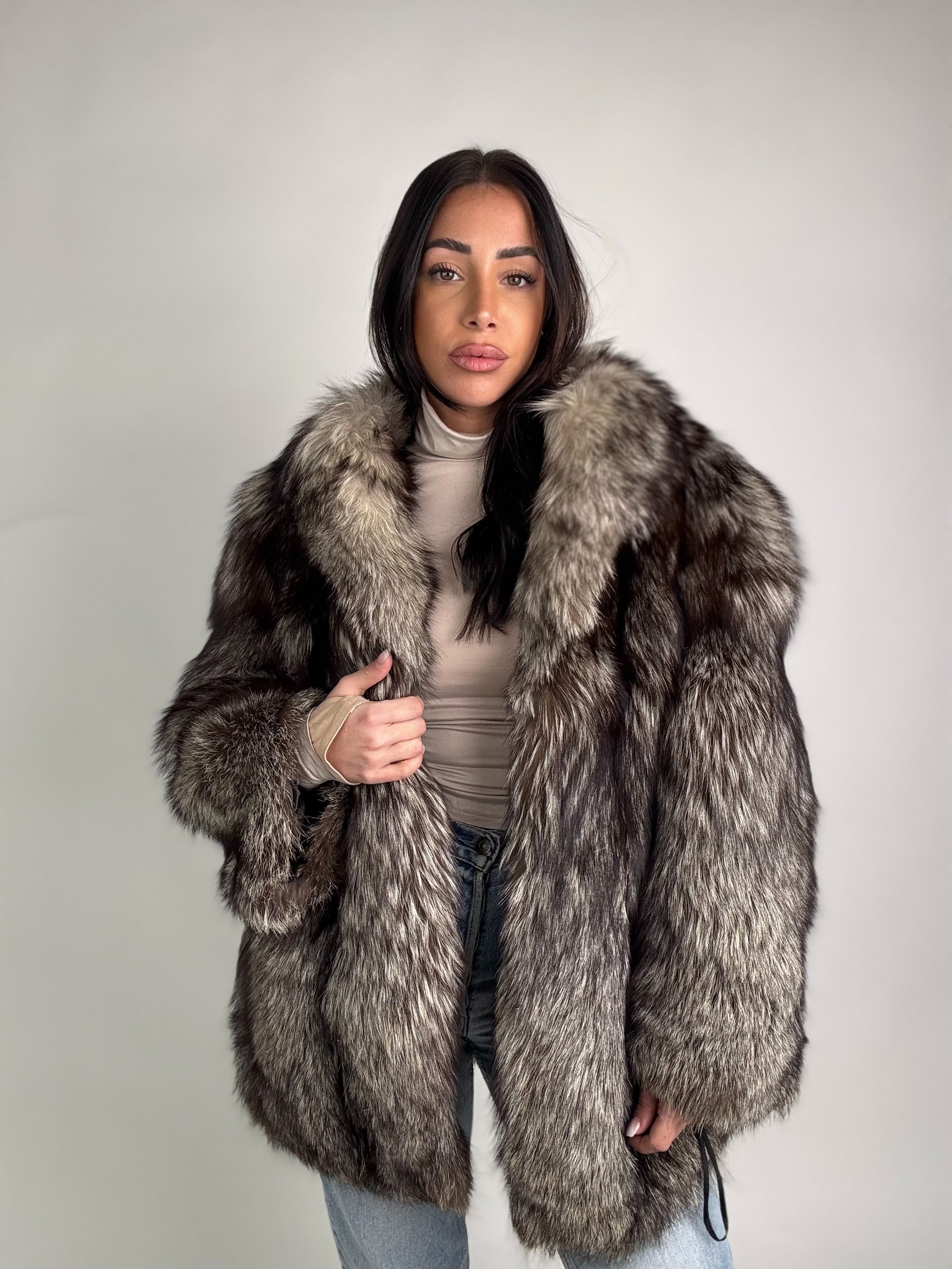 Mink Bomber Jacket