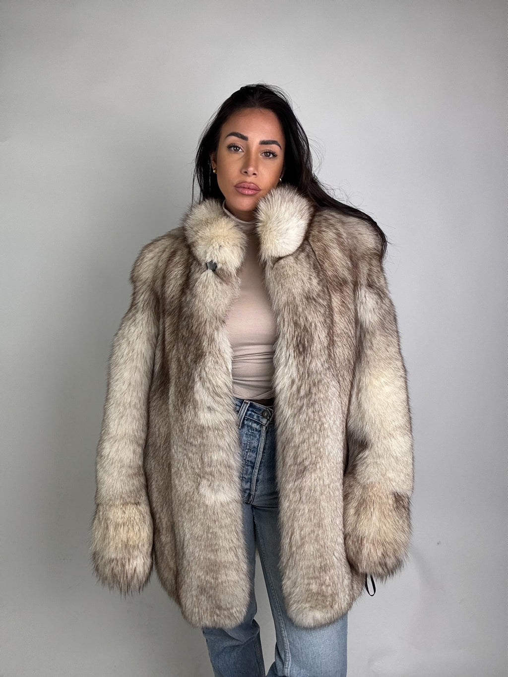 Mink Bomber Jacket