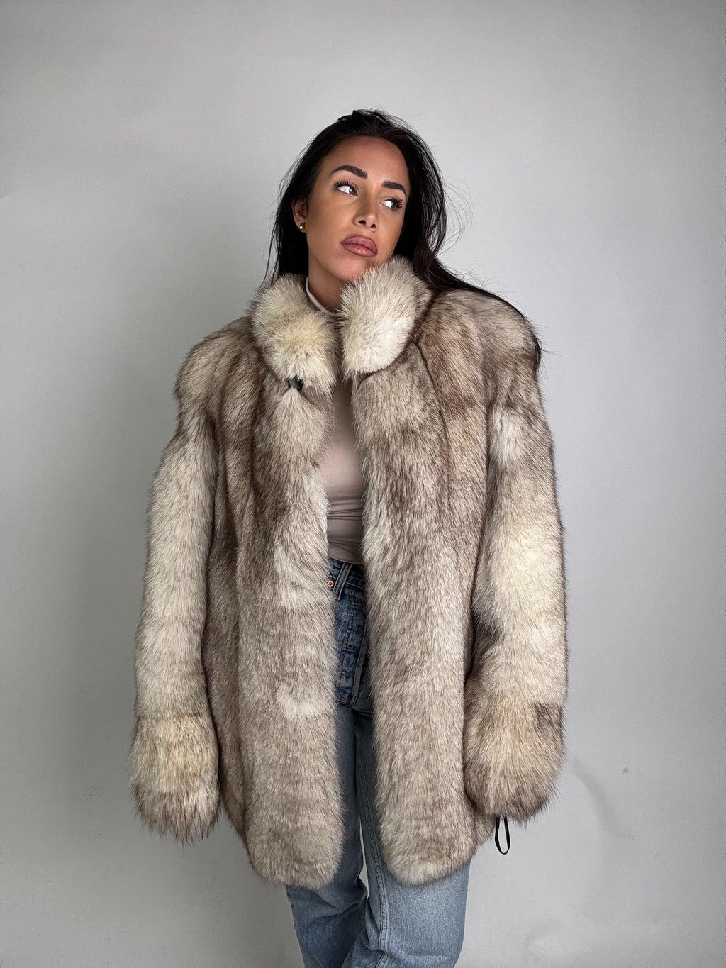 Mink Bomber Jacket