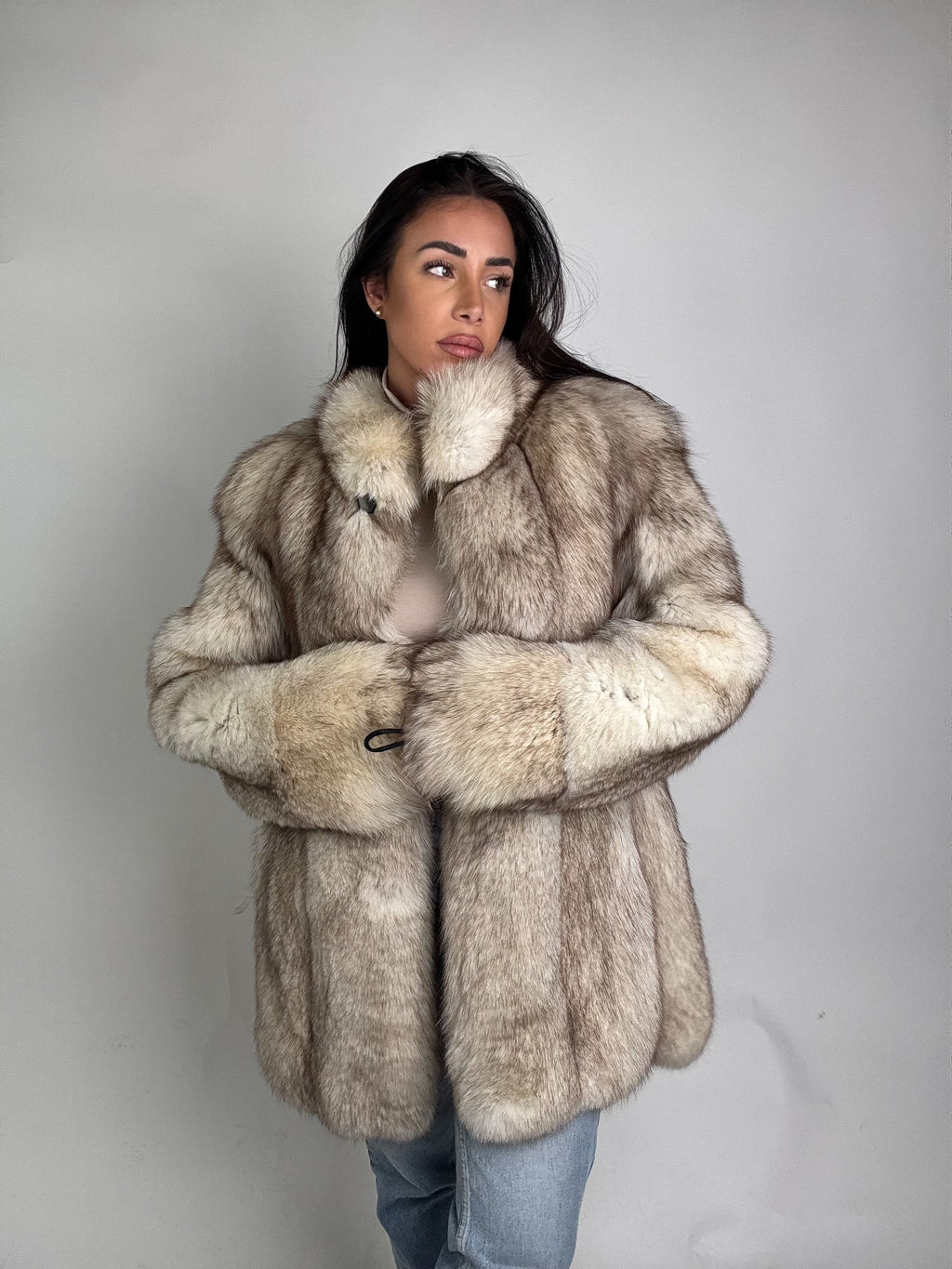 Mink Bomber Jacket