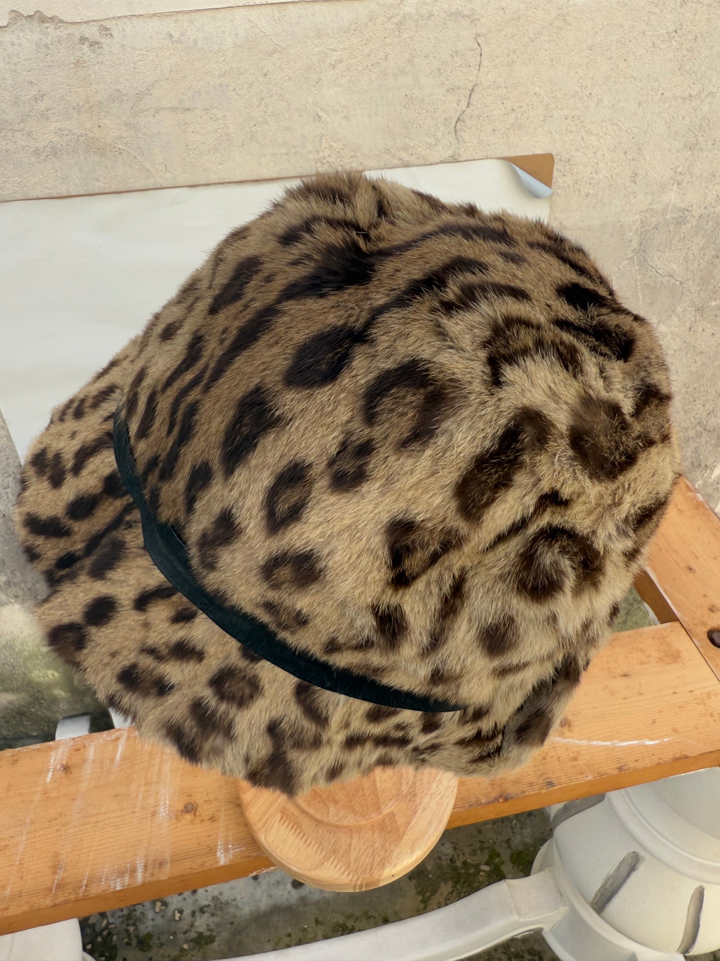 Cappello in leopardo