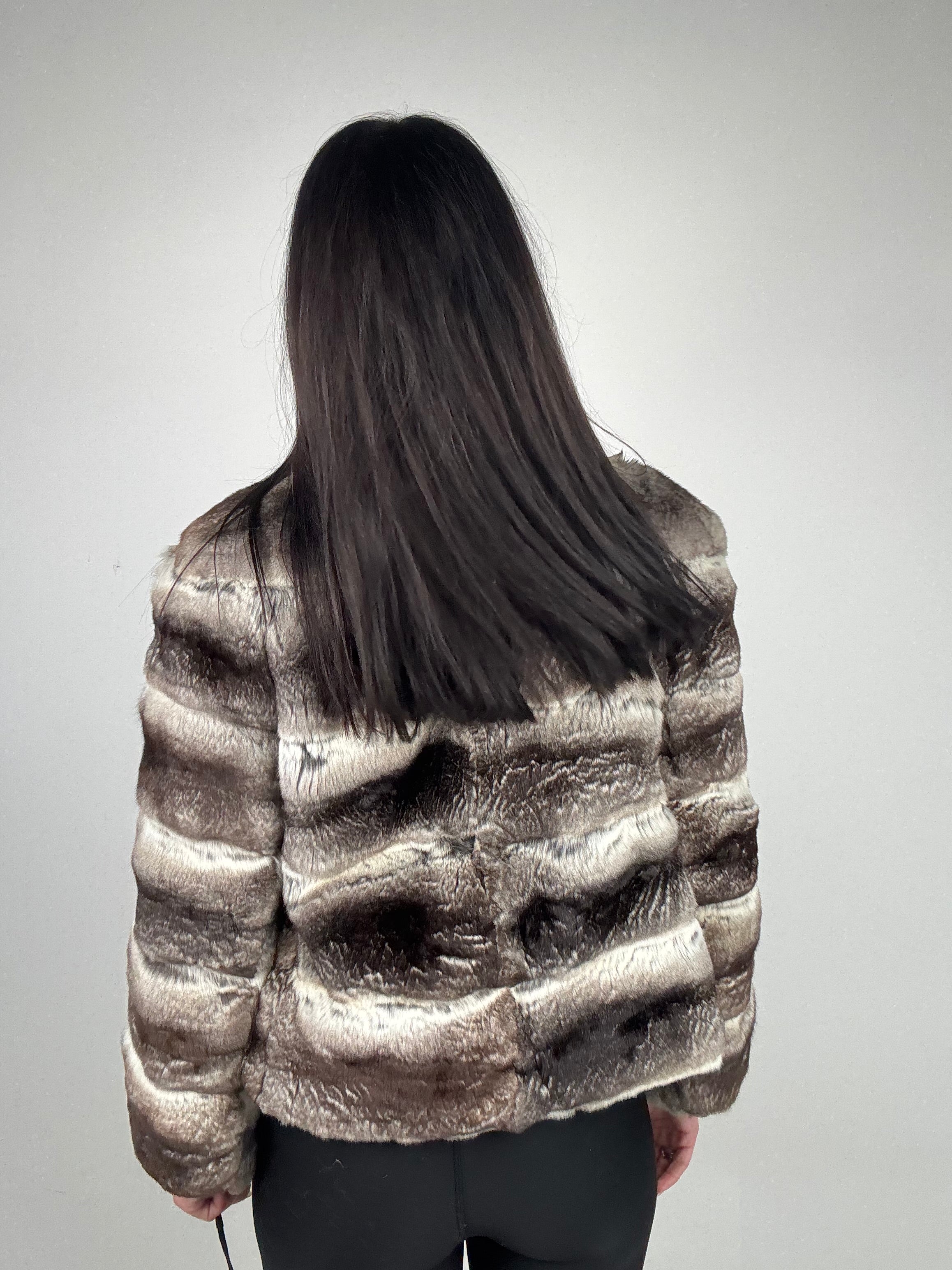 Mink Bomber Jacket