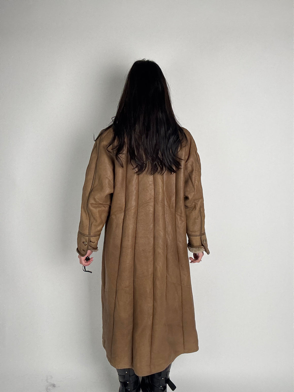 Shearling coat e volpe N200