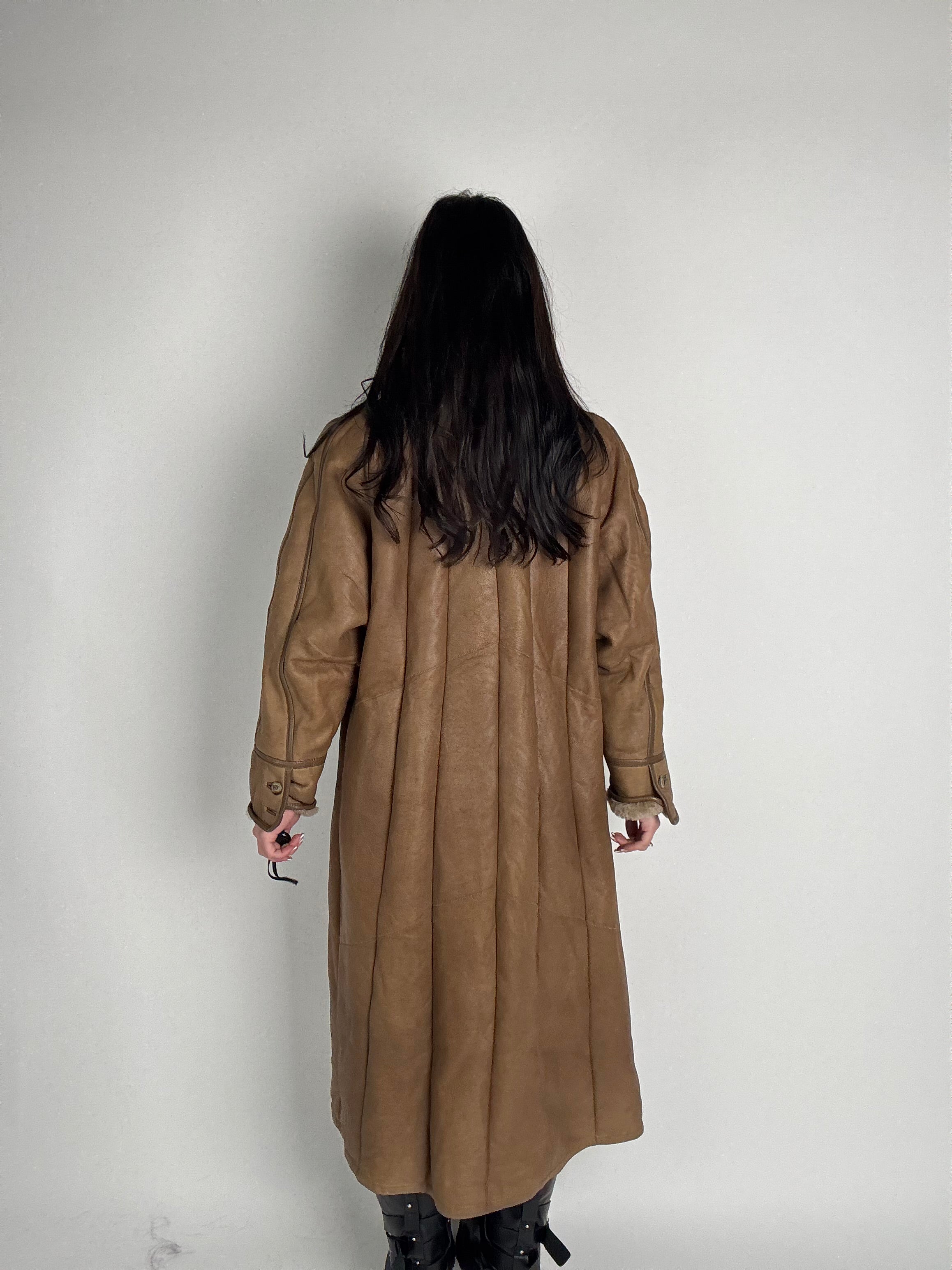 Shearling coat e volpe N200