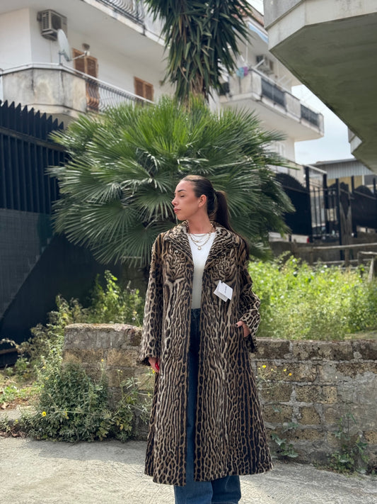 Cappotto in leopardo