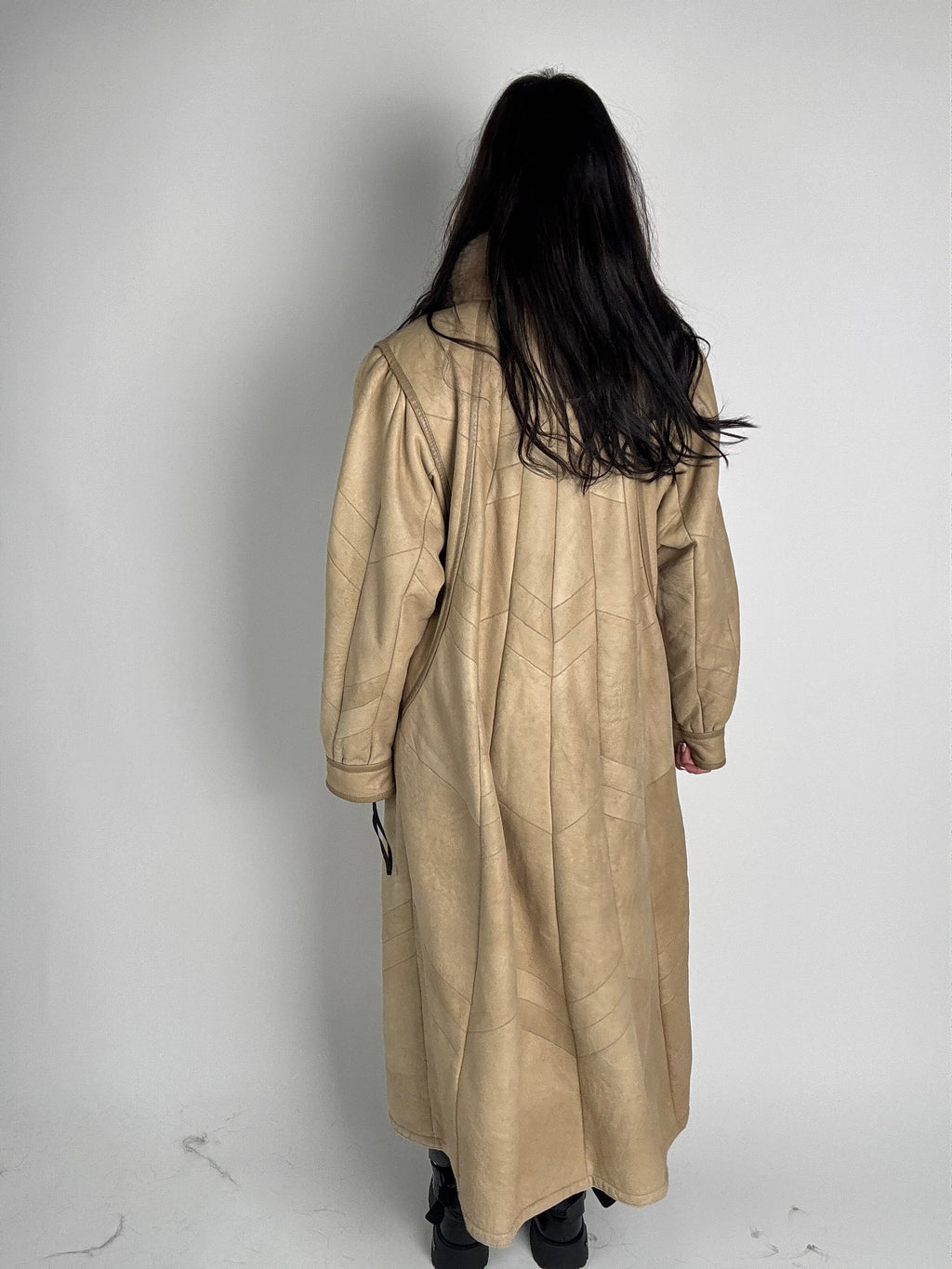 Shearling coat e volpe N201