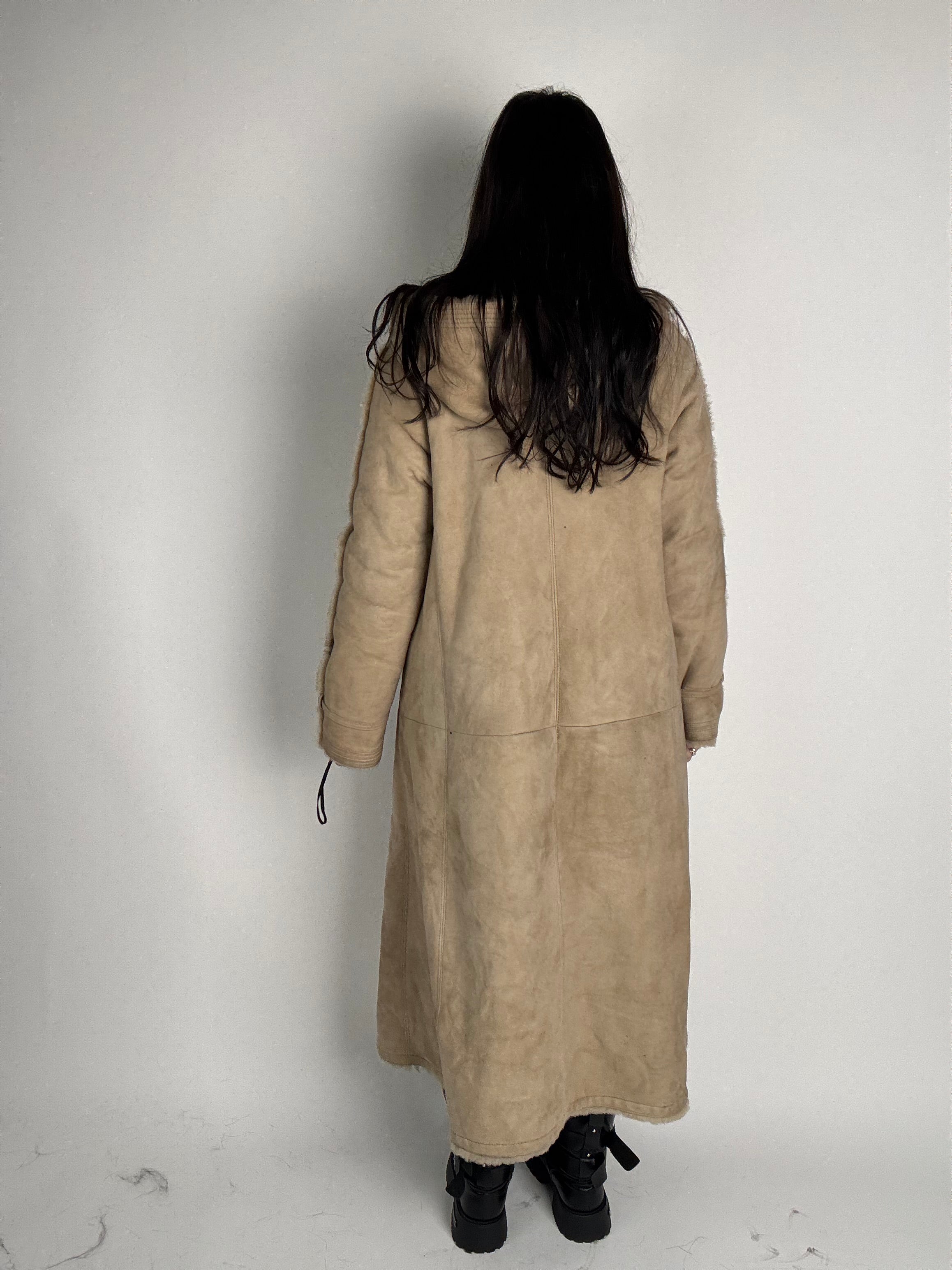 Shearling coat e volpe N202