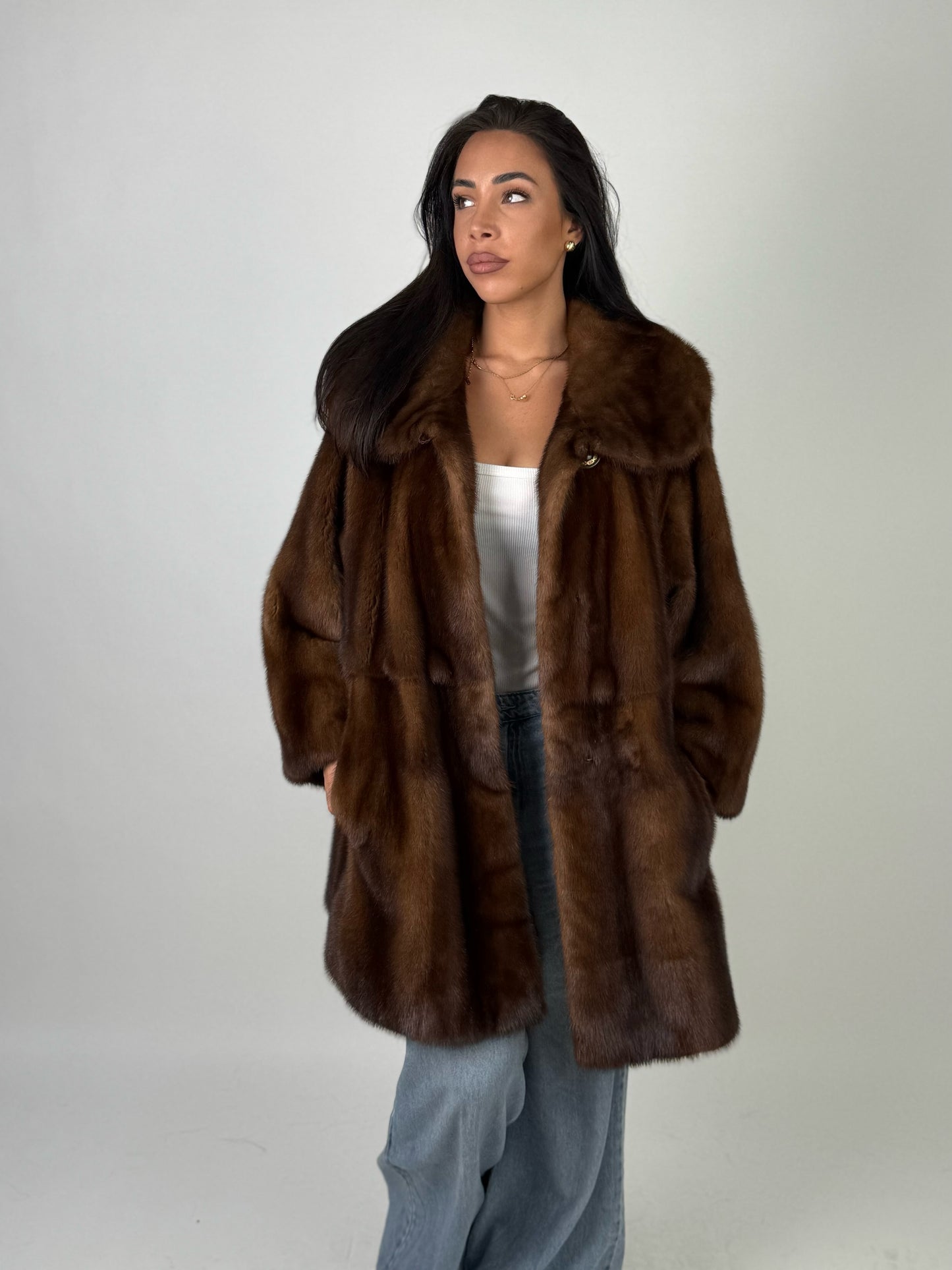 Cappotto in visone N651