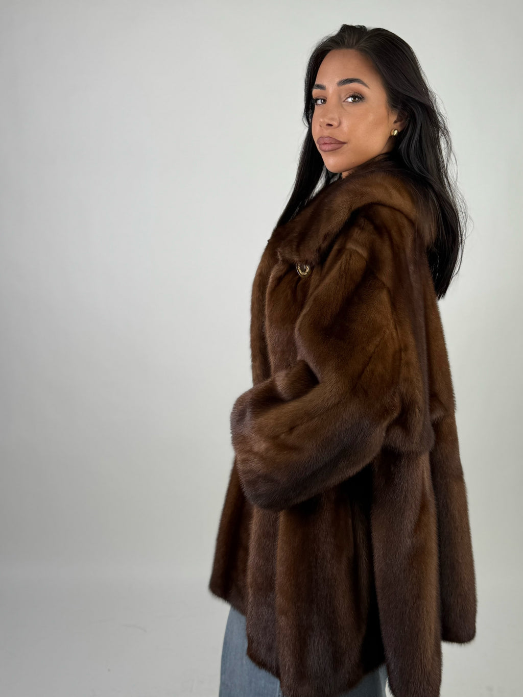 Cappotto in visone N651