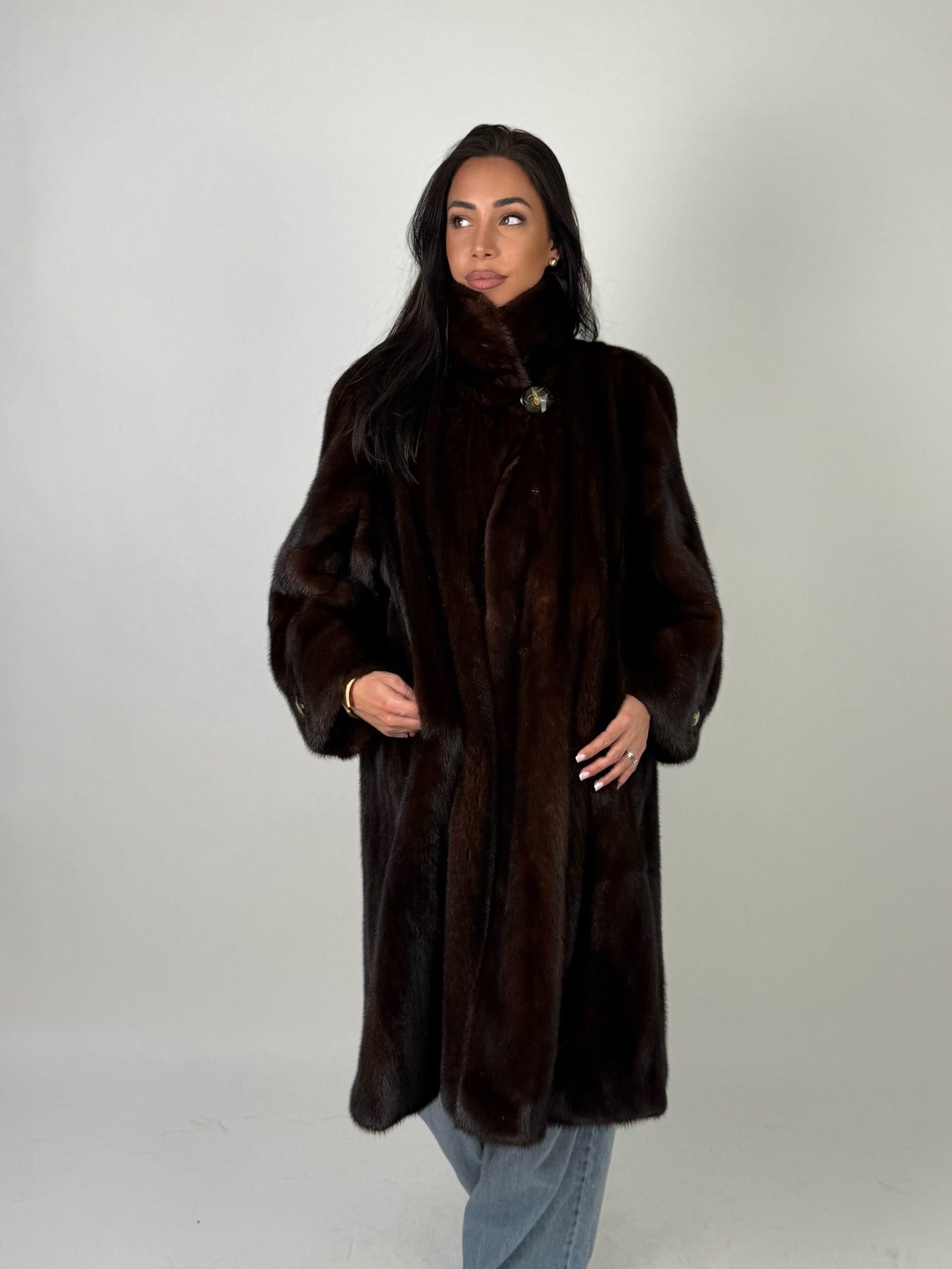 Cappotto in visone N652