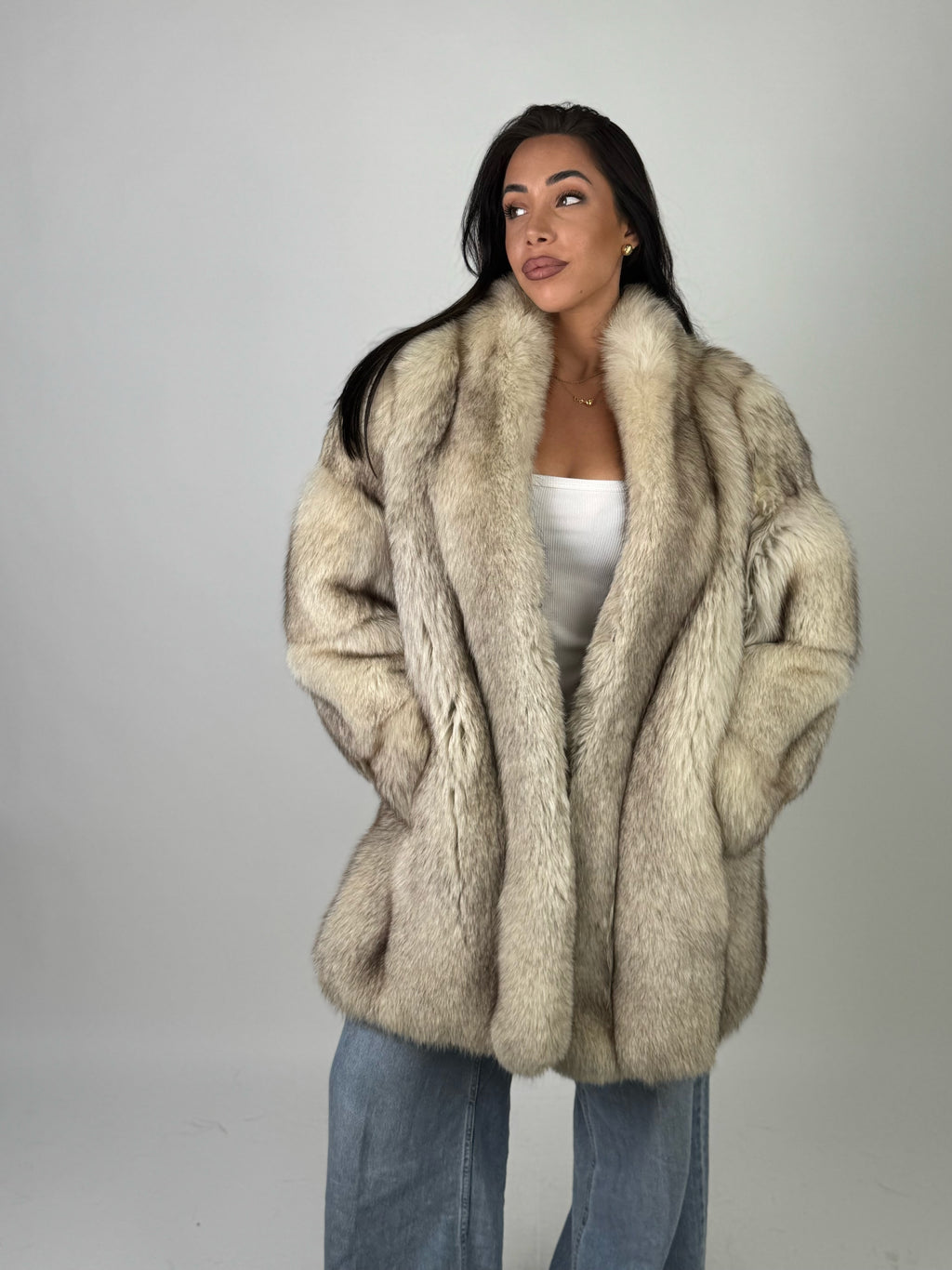 Mink Bomber Jacket