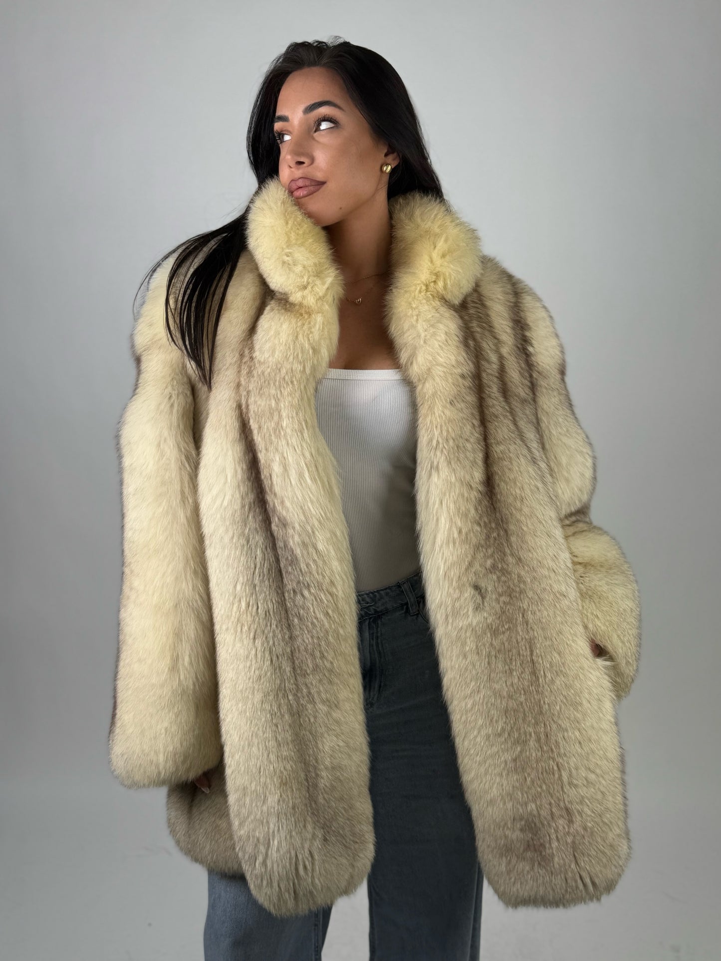 Mink Bomber Jacket
