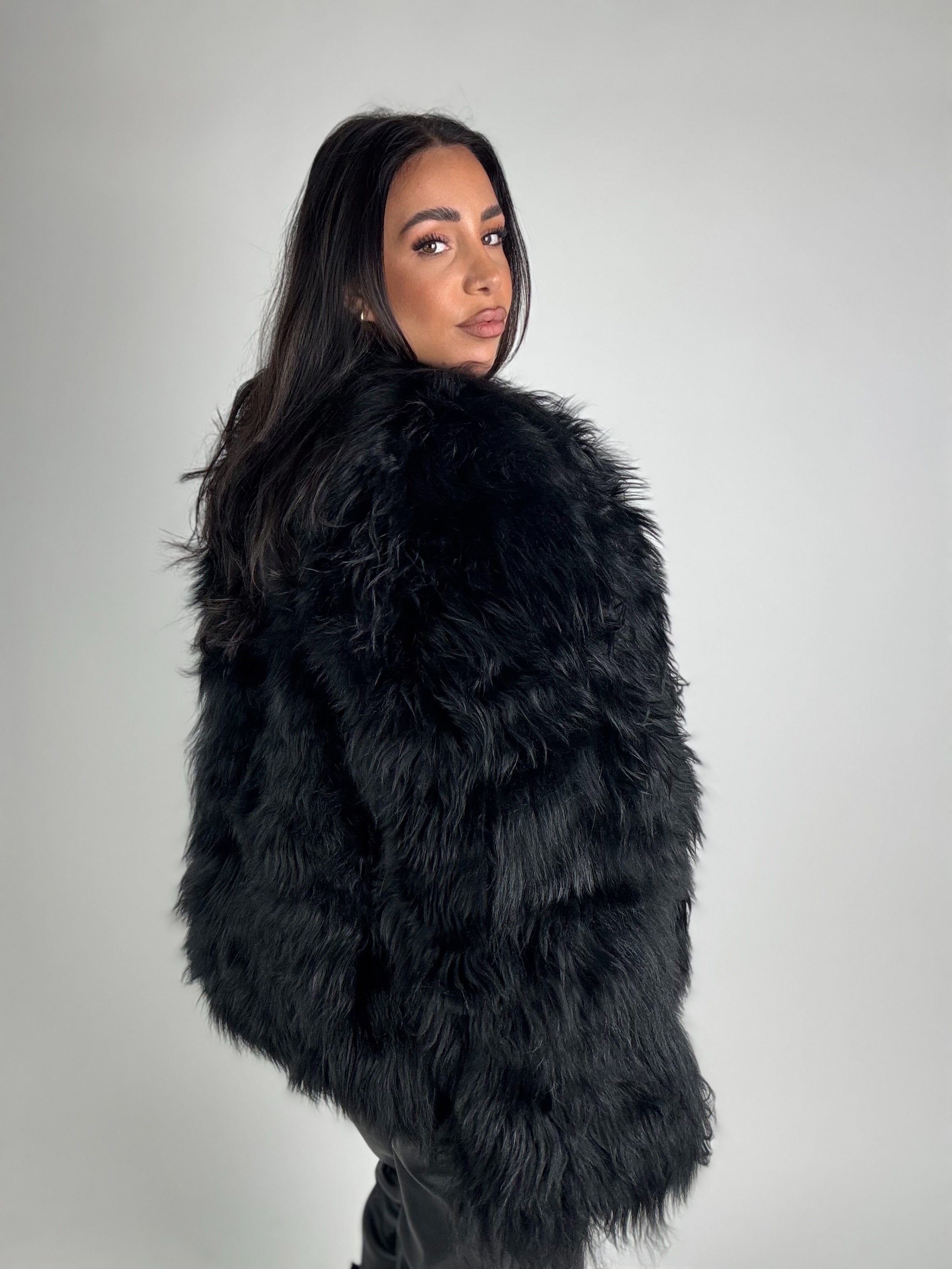 Mink Bomber Jacket