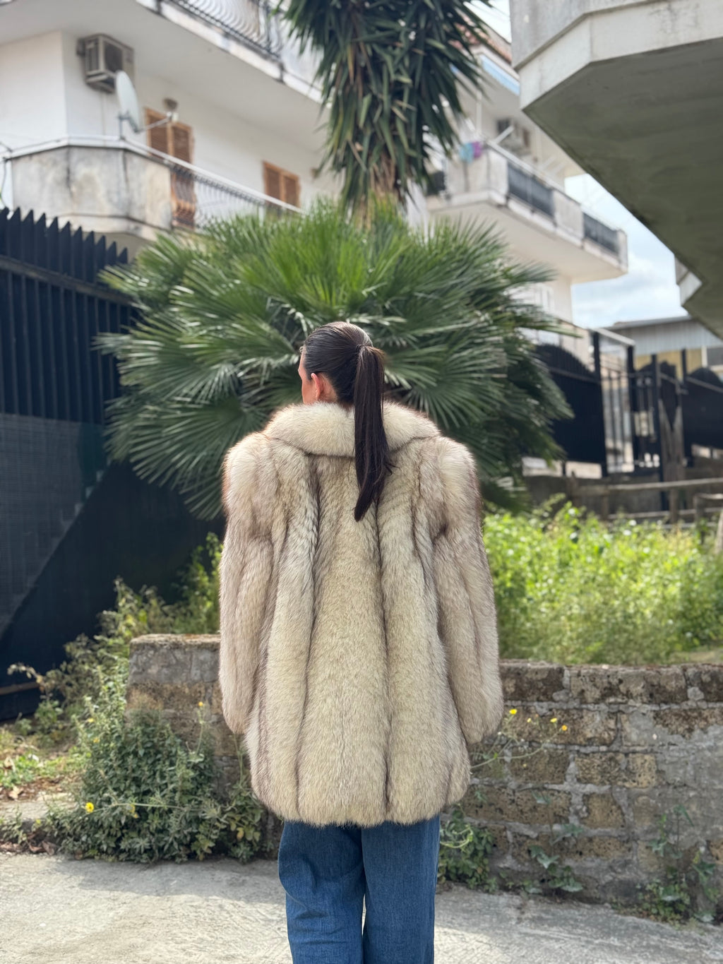 Giacca in volpe della groenlandia