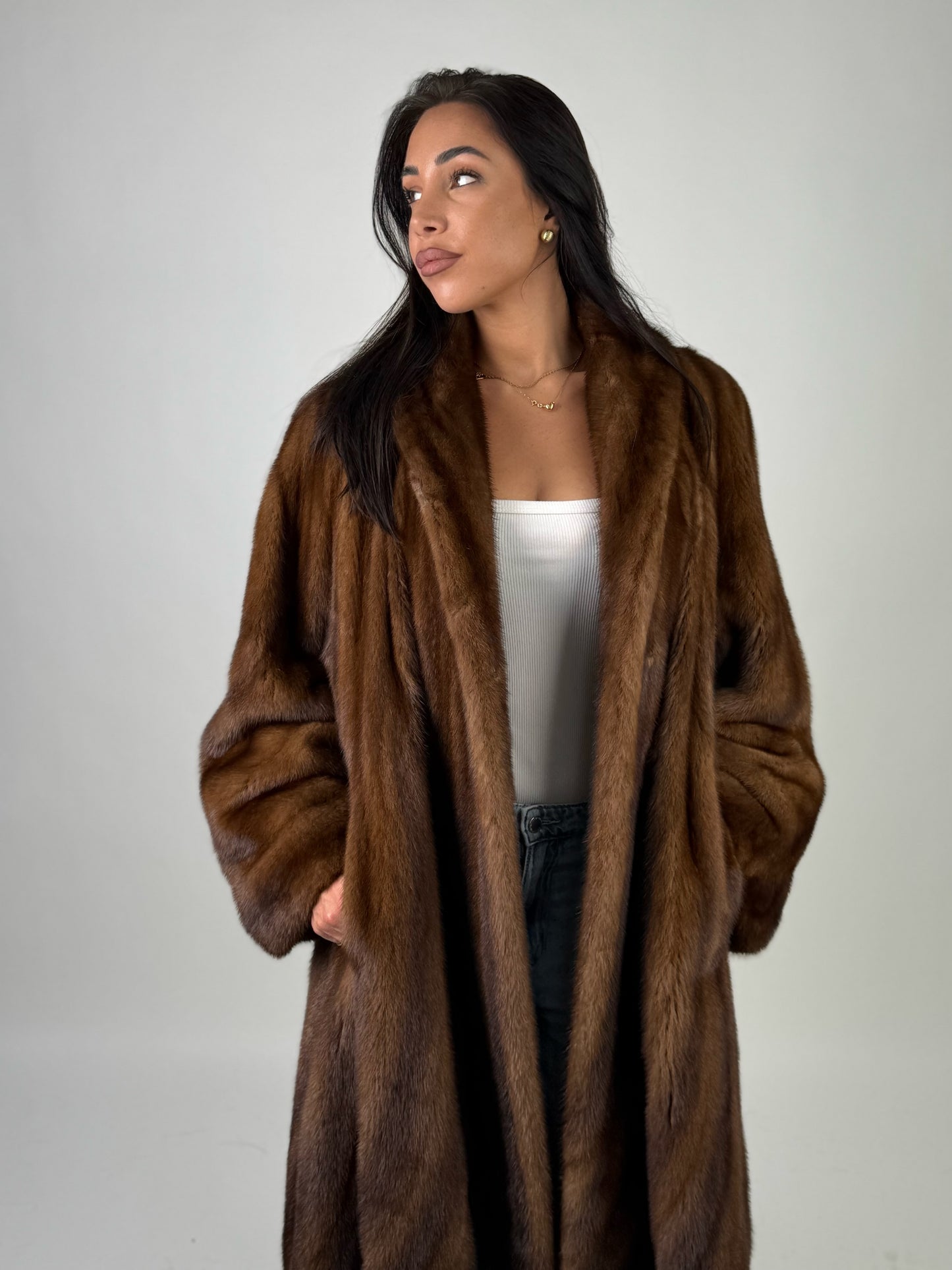 Cappotto in visone N650
