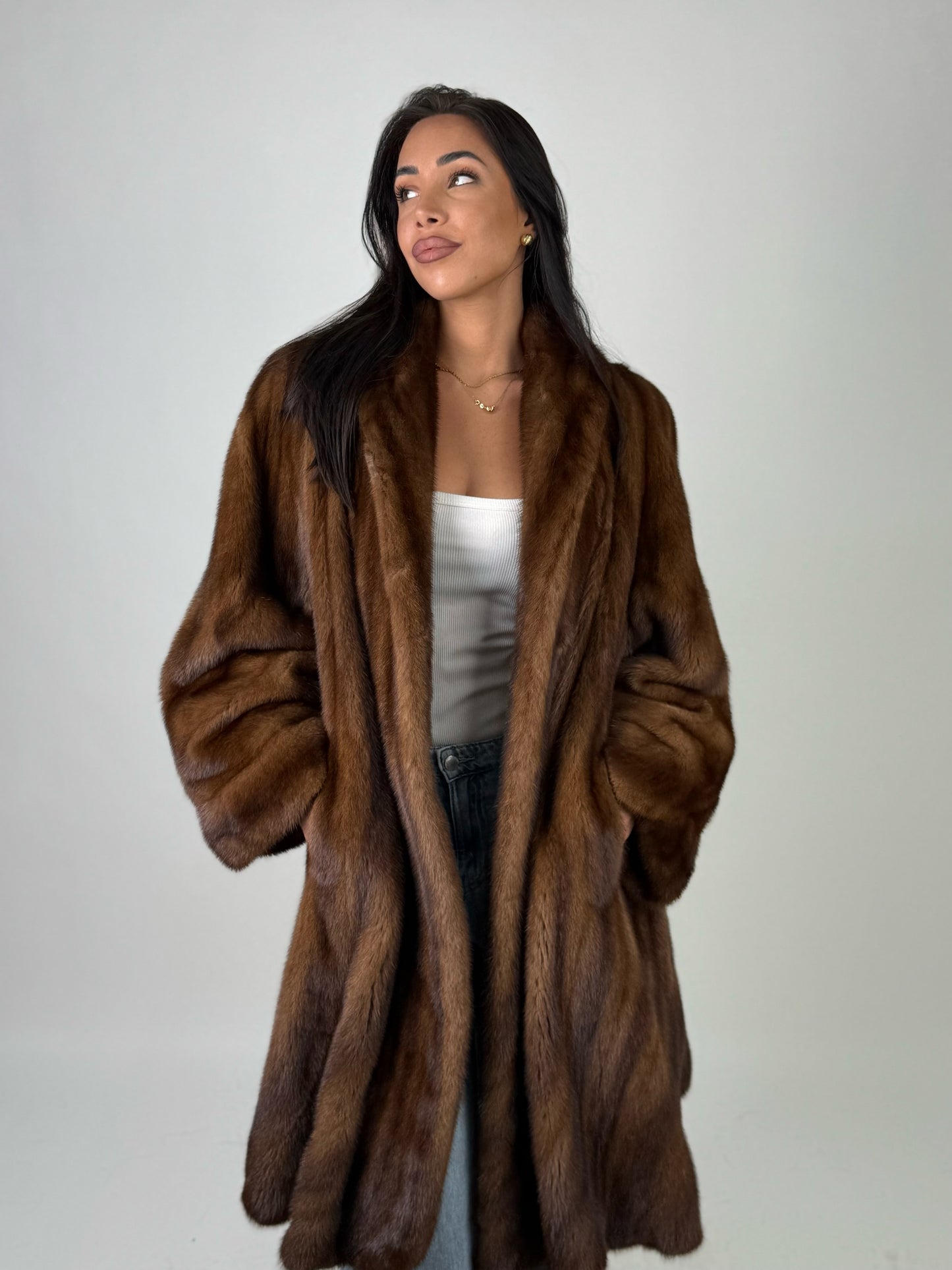 Cappotto in visone N650