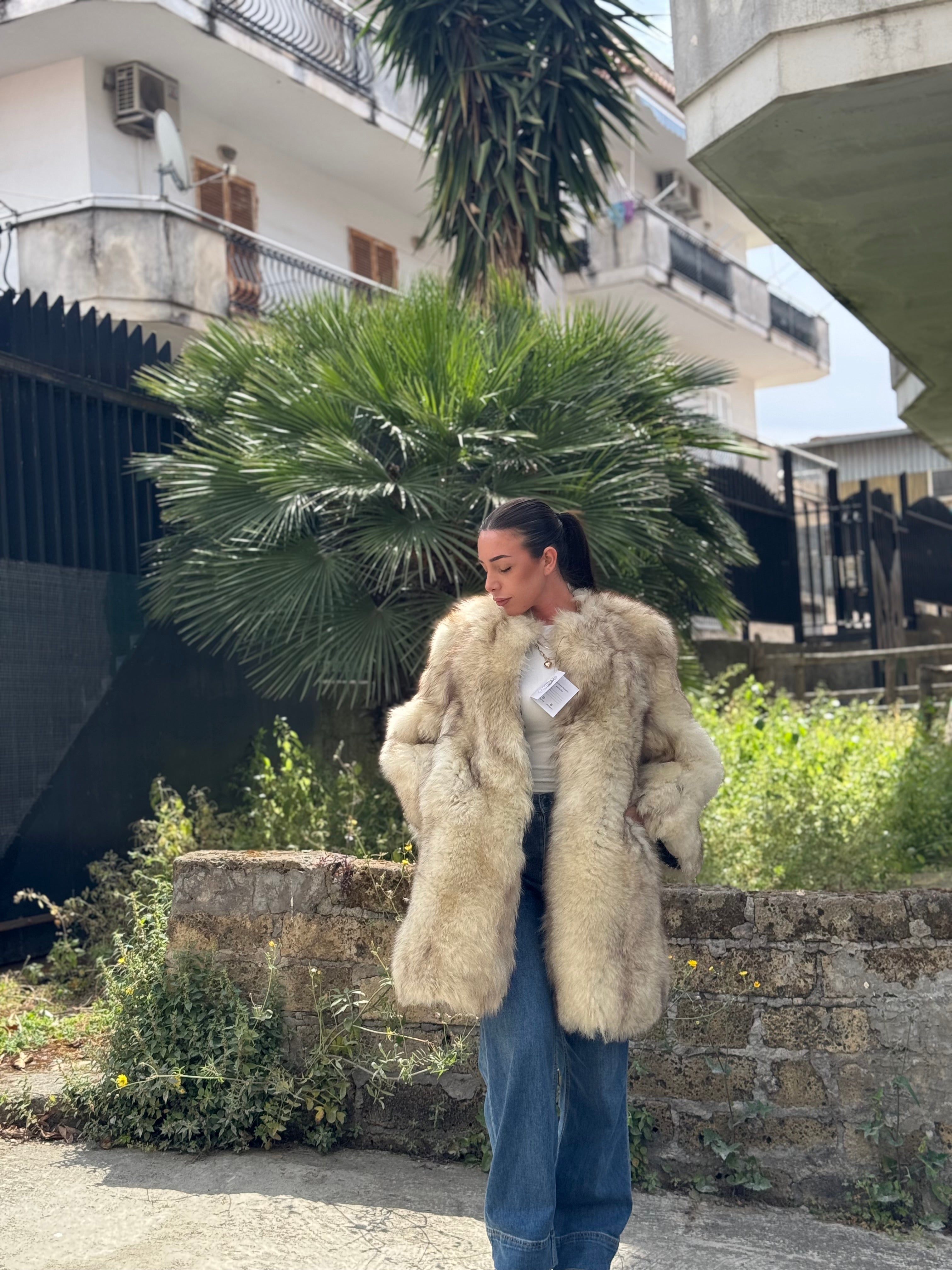 Giacca in volpe della groenlandia