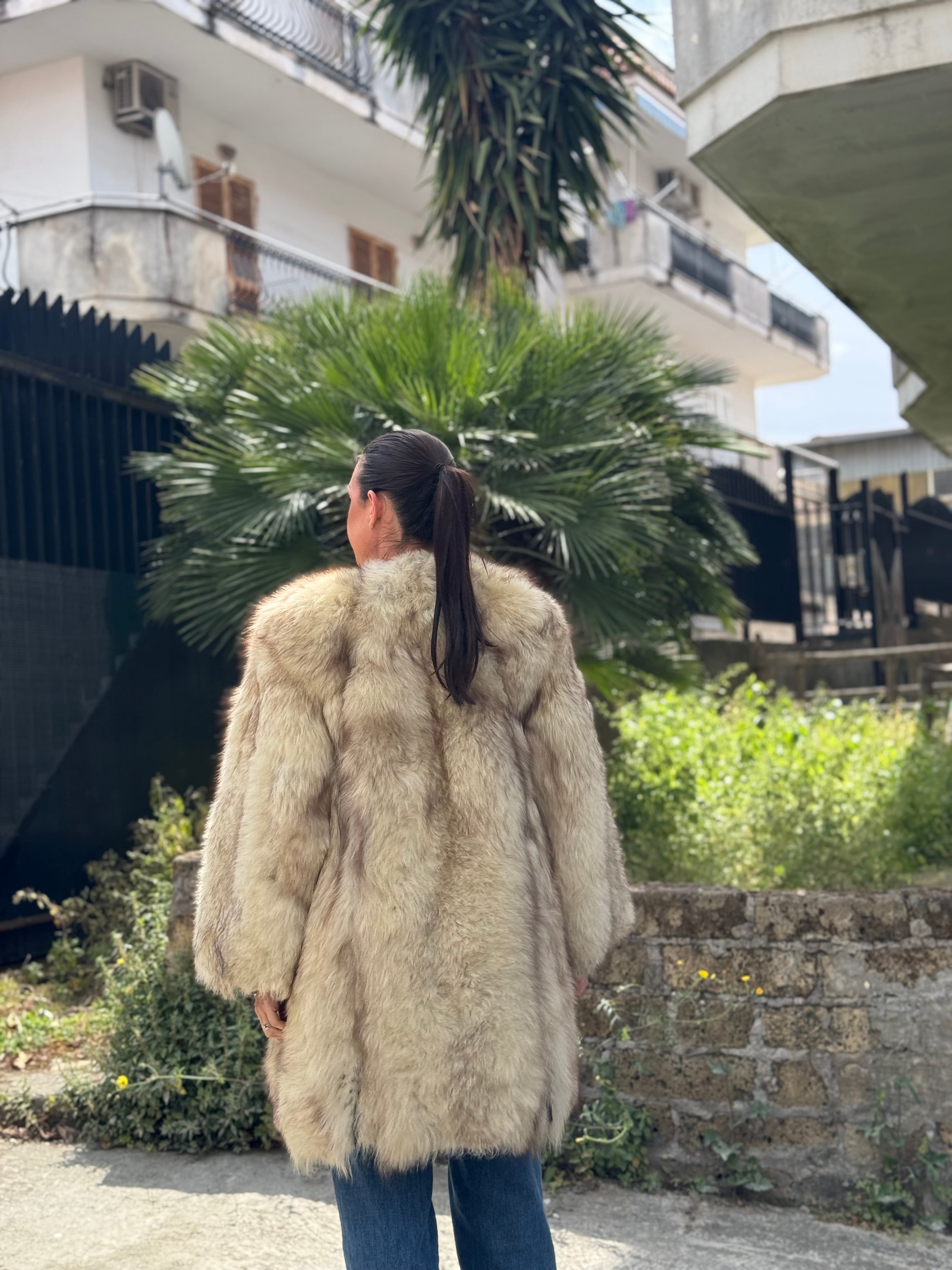 Giacca in volpe della groenlandia