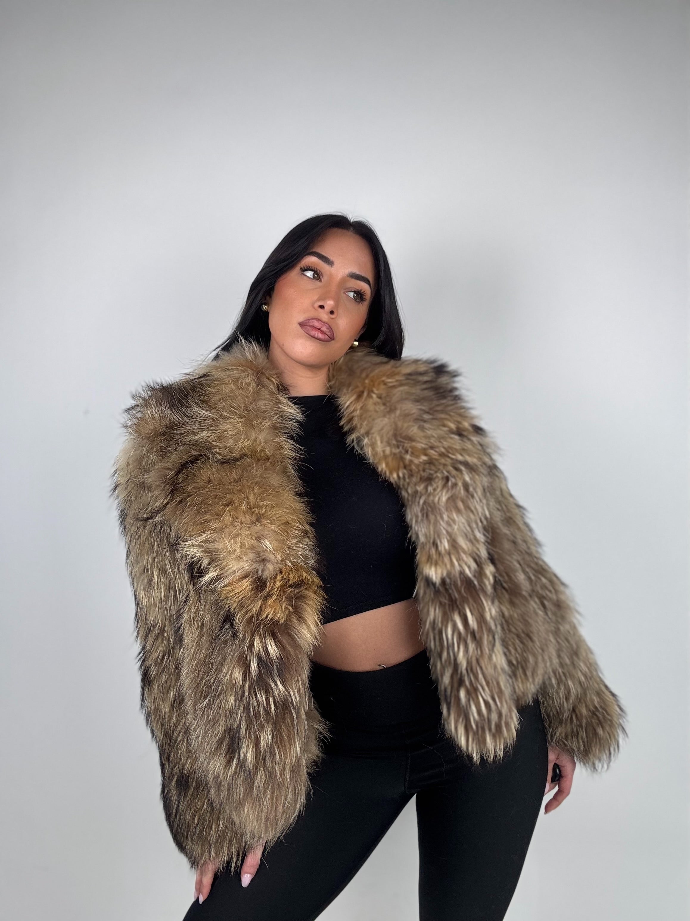 Mink Bomber Jacket