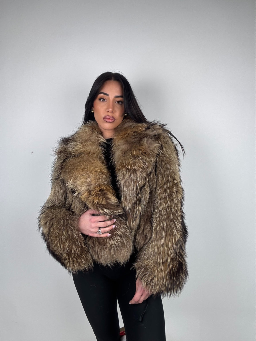 Mink Bomber Jacket