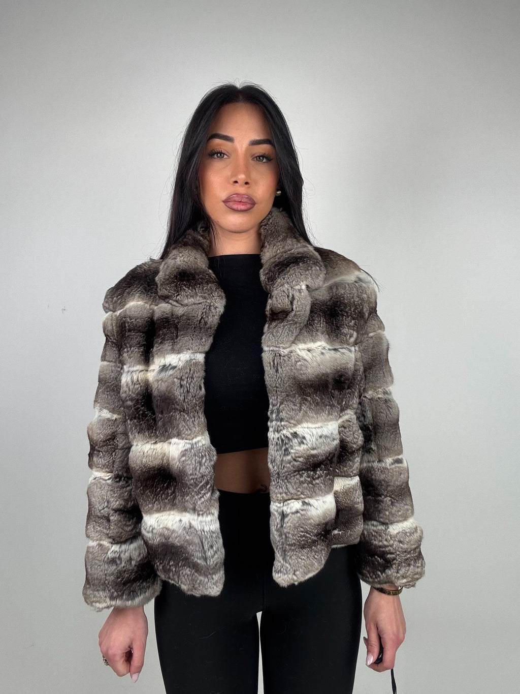 Mink Bomber Jacket