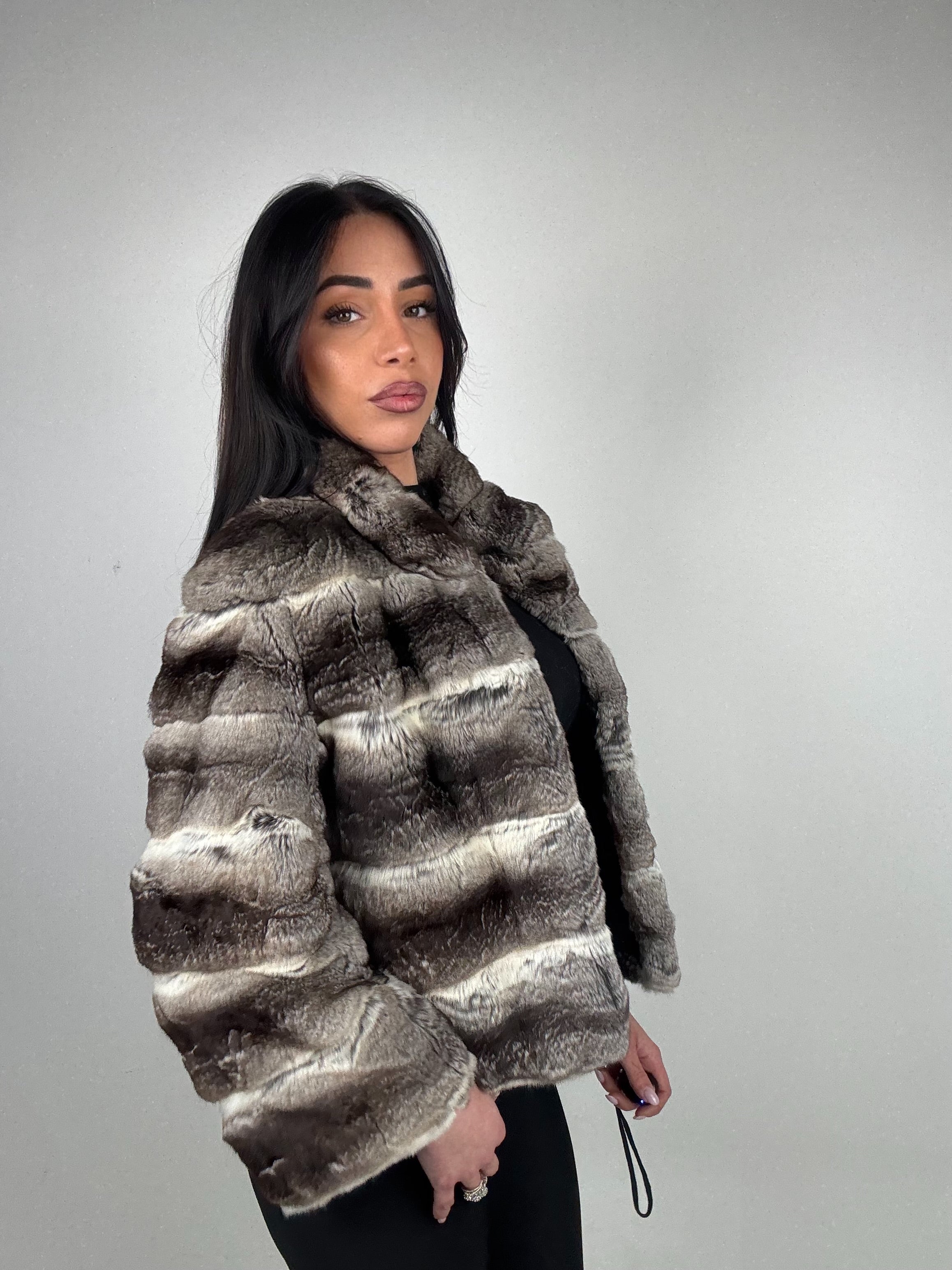 Mink Bomber Jacket