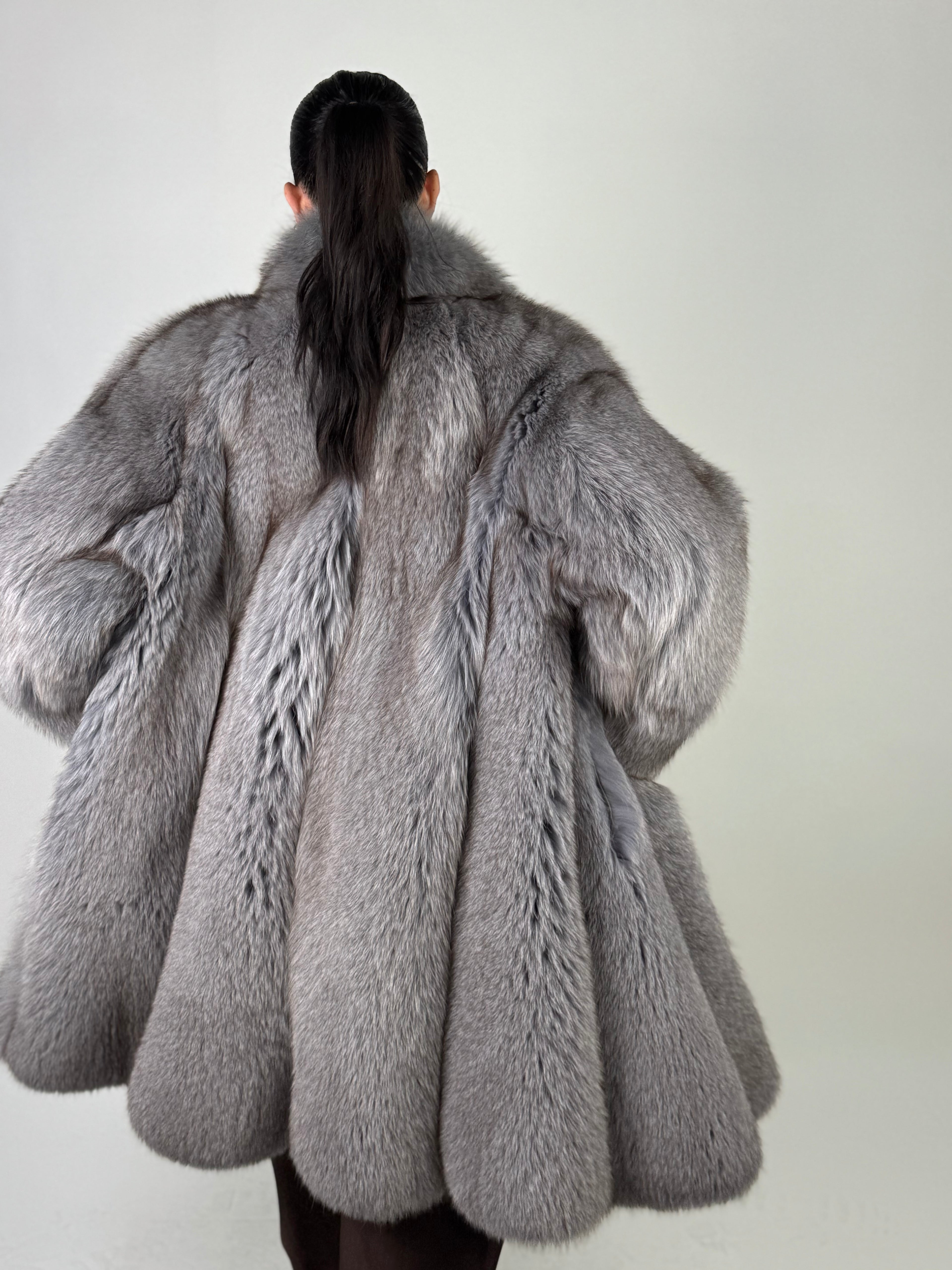 Cappotto in volpe frost N639