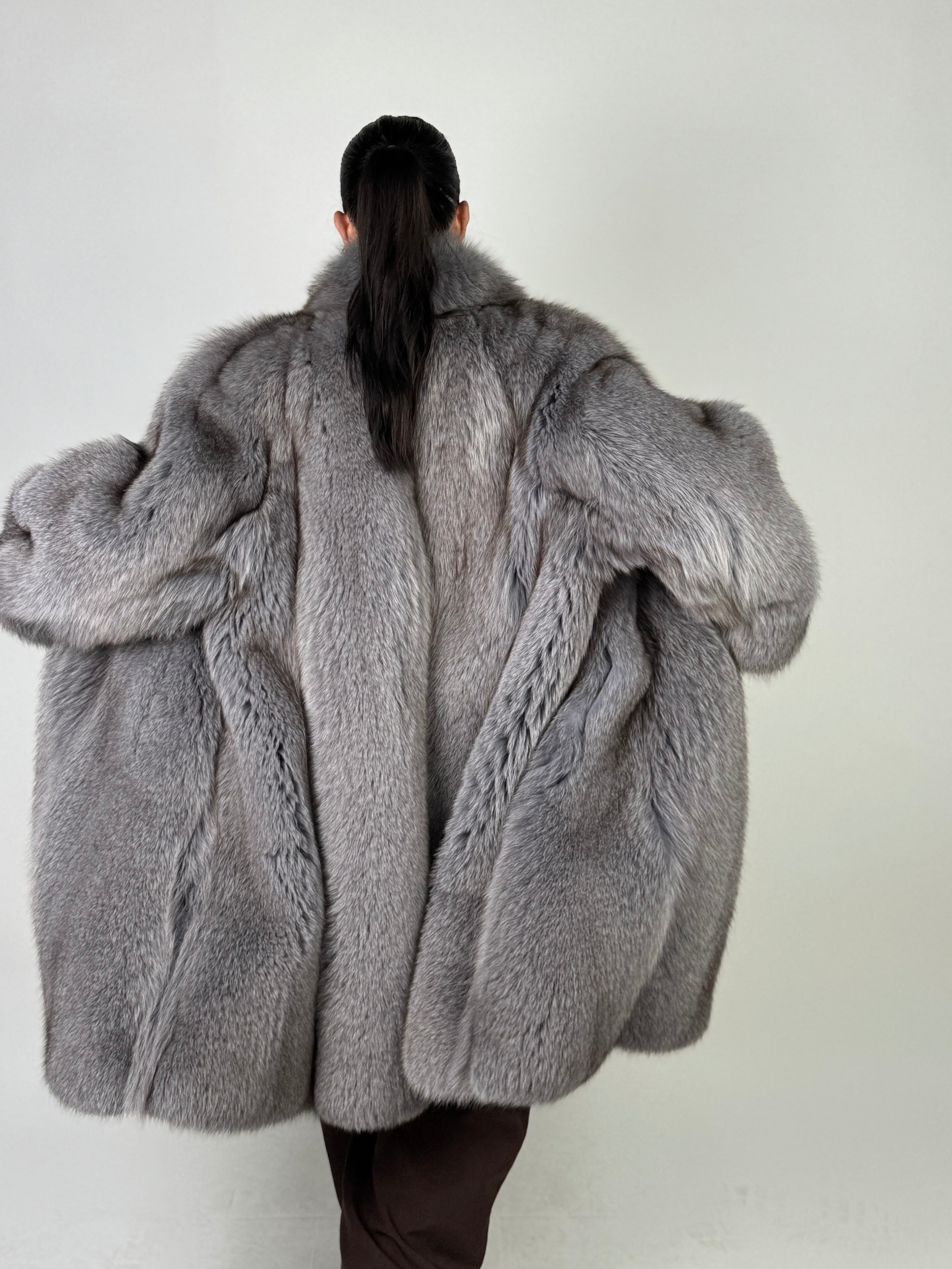 Cappotto in volpe frost N639